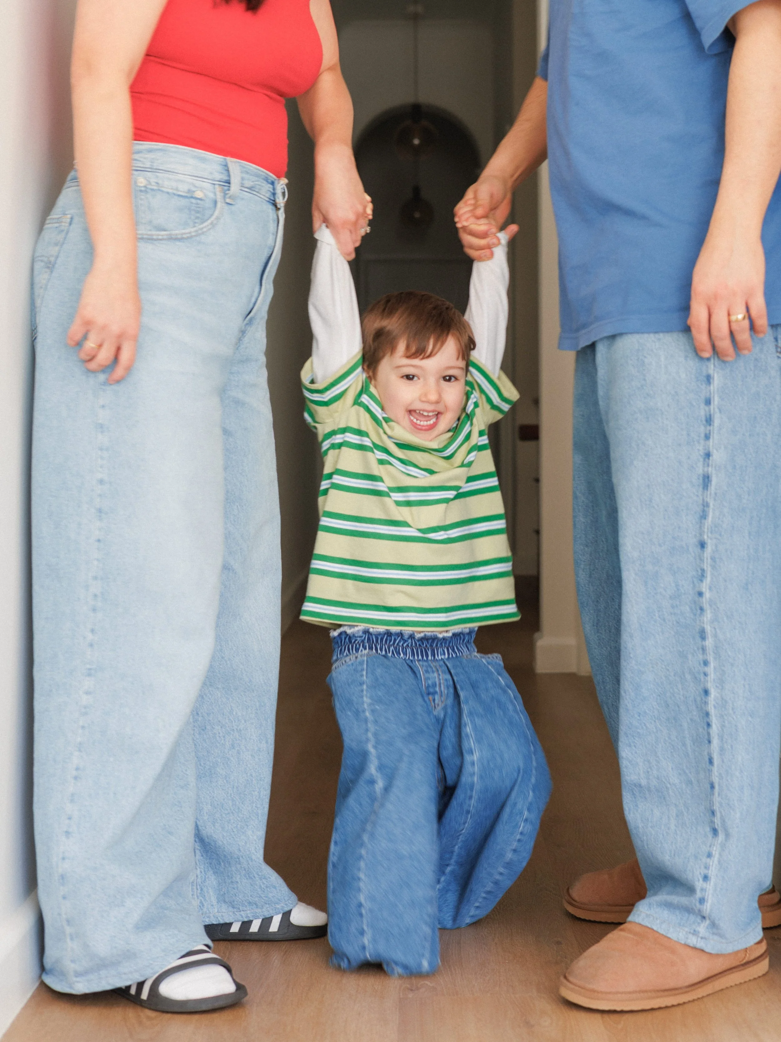 family photo in a sydney home