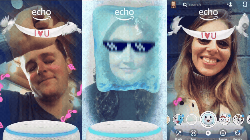 Alexa Snap Lens