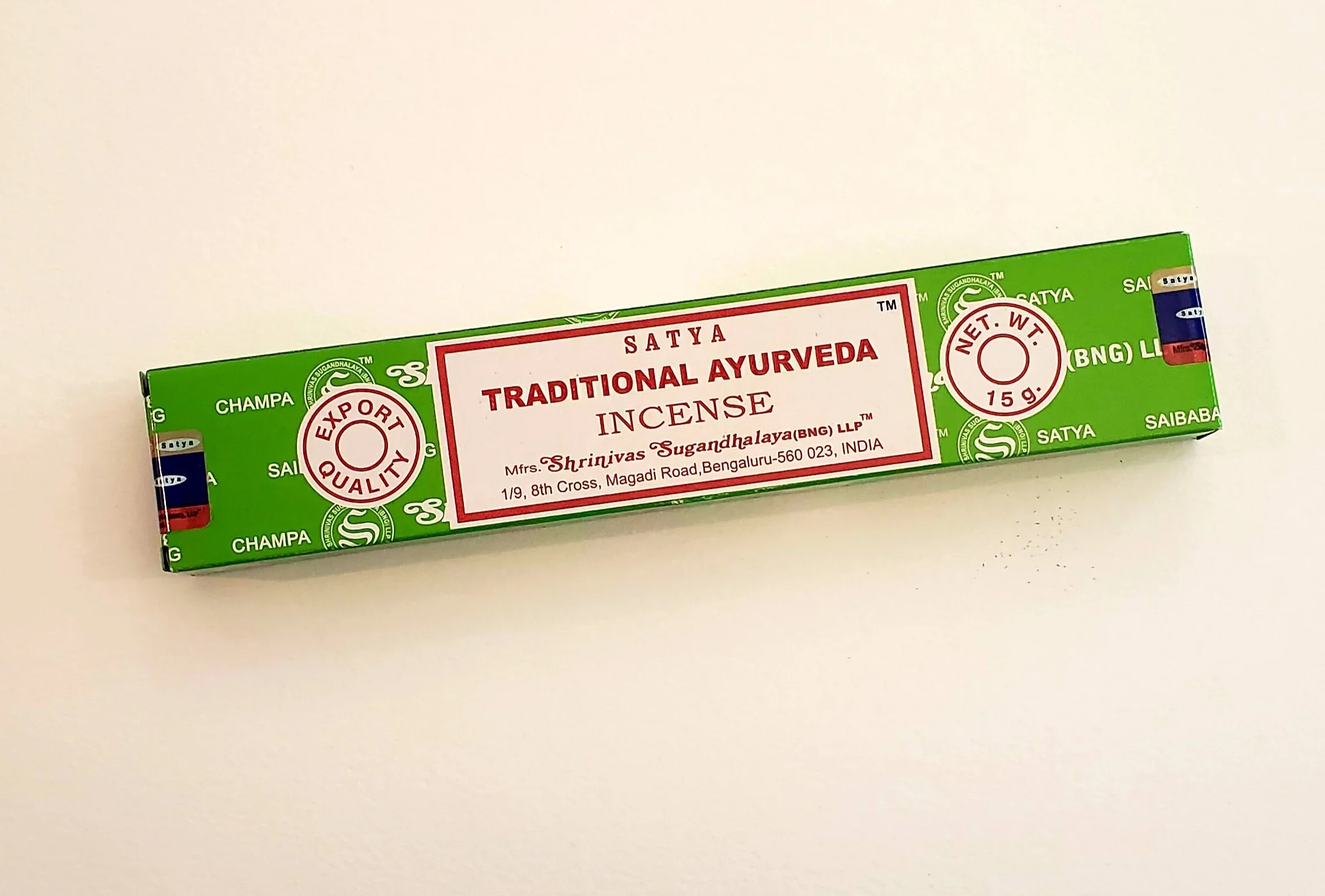Traditional Ayurveda satya incense stick 15 gm