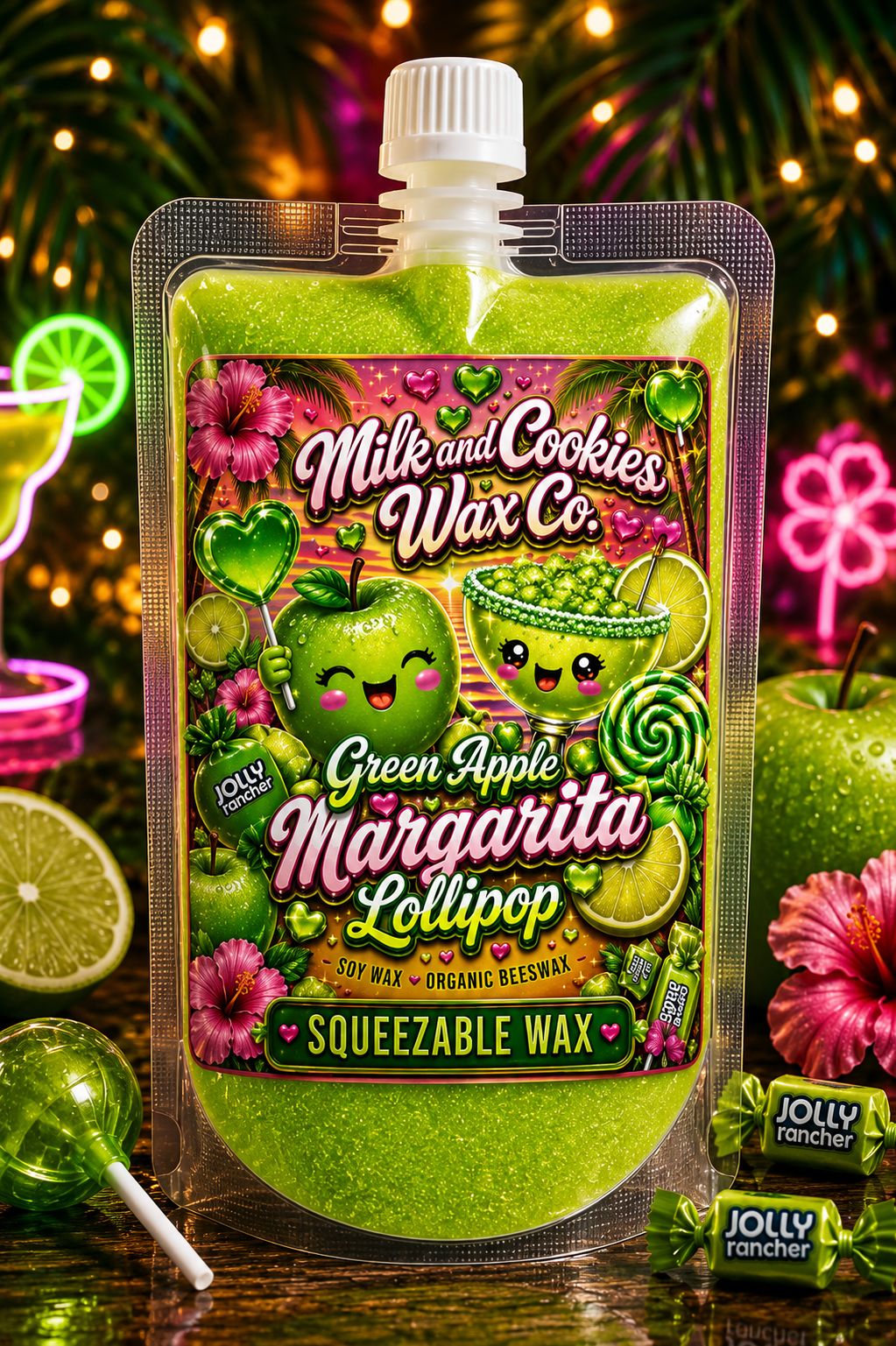 Green Apple Margarita Lollipop