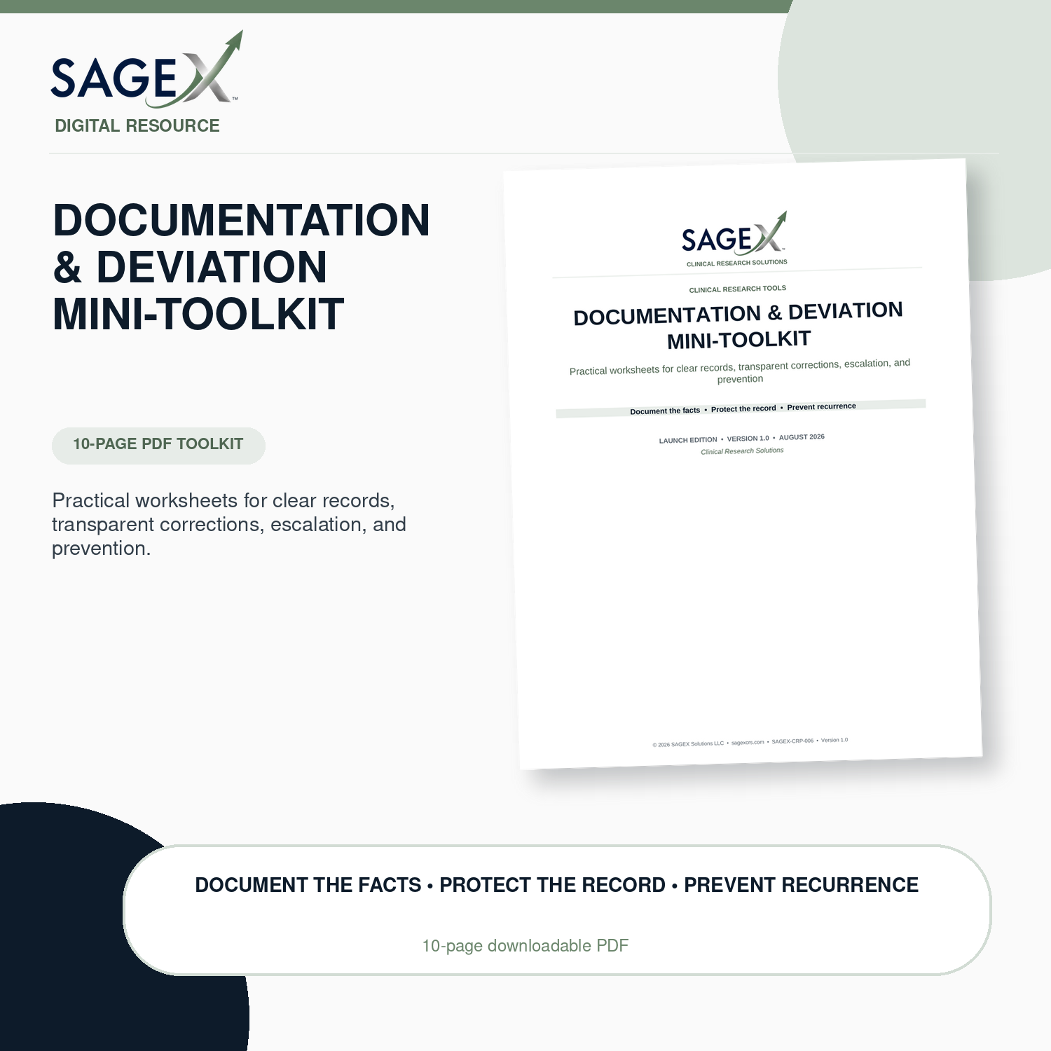 Documentation Deviation Mini-Toolkit