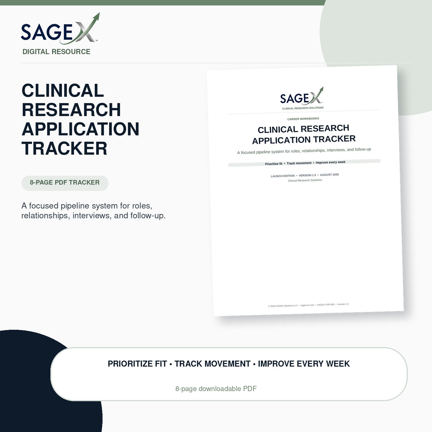 Clinical Research Application Tracker