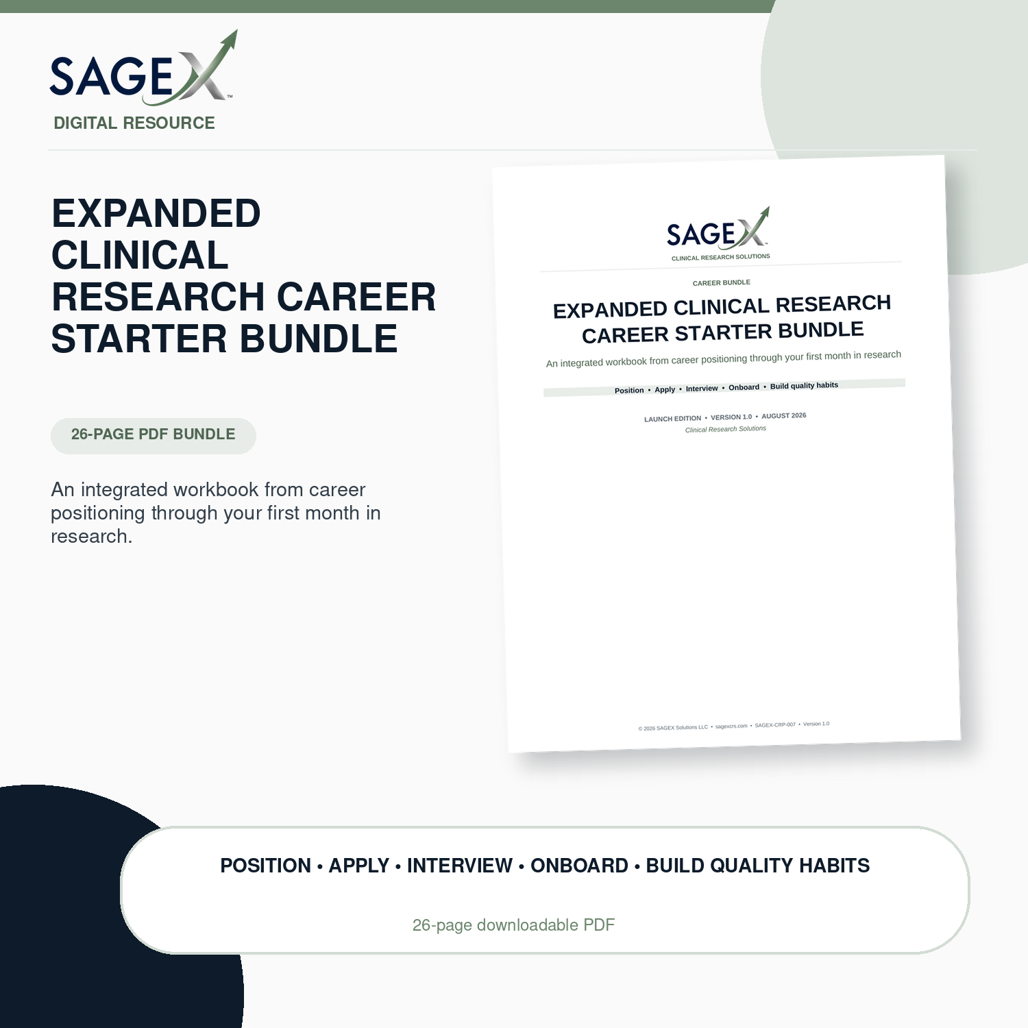 Expanded Clinical Research Starter Bundle