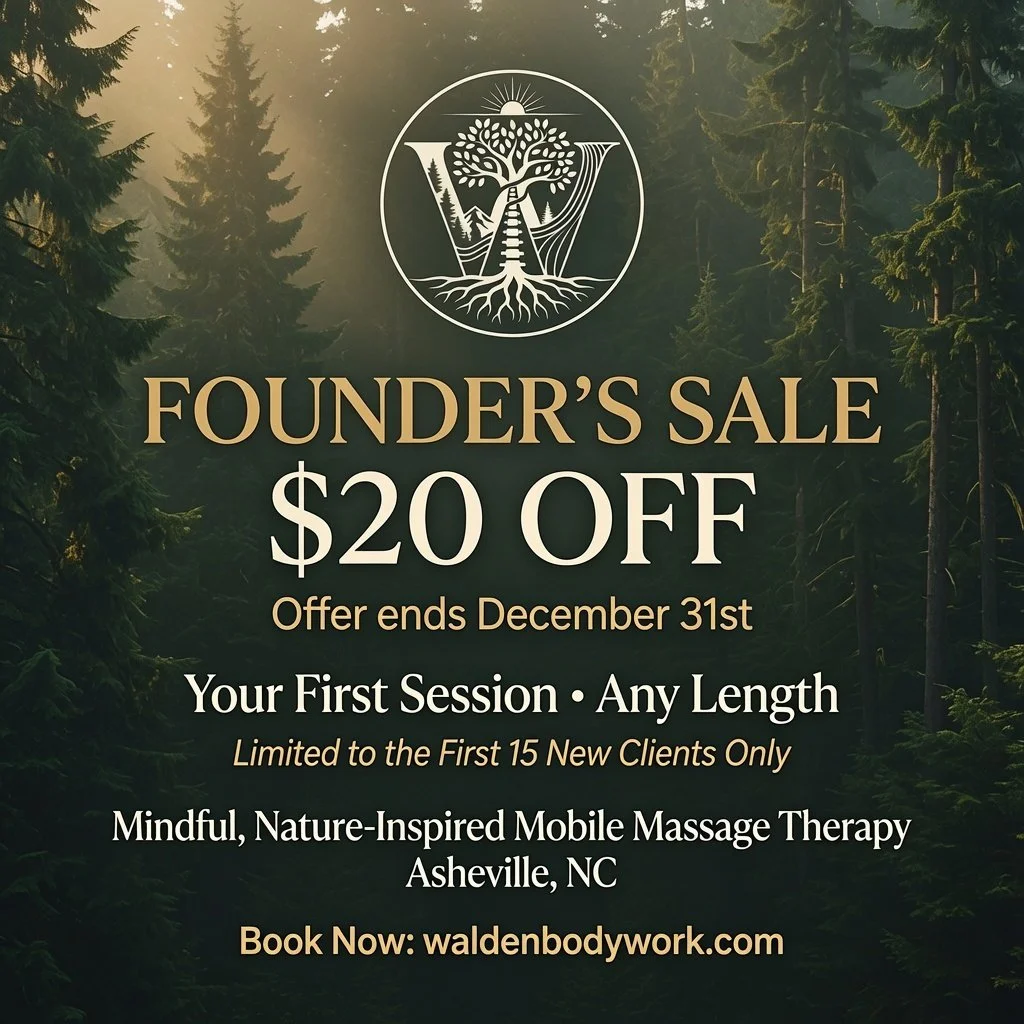 $20 OFF your first session. Offer ends December 31st & is limited to the first 15 new clients.