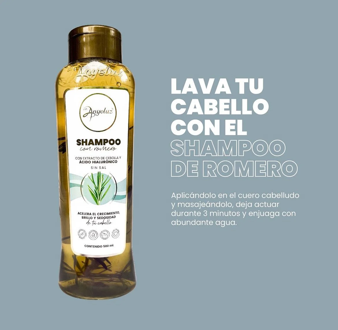 Anyeluz Shampoo de Romero