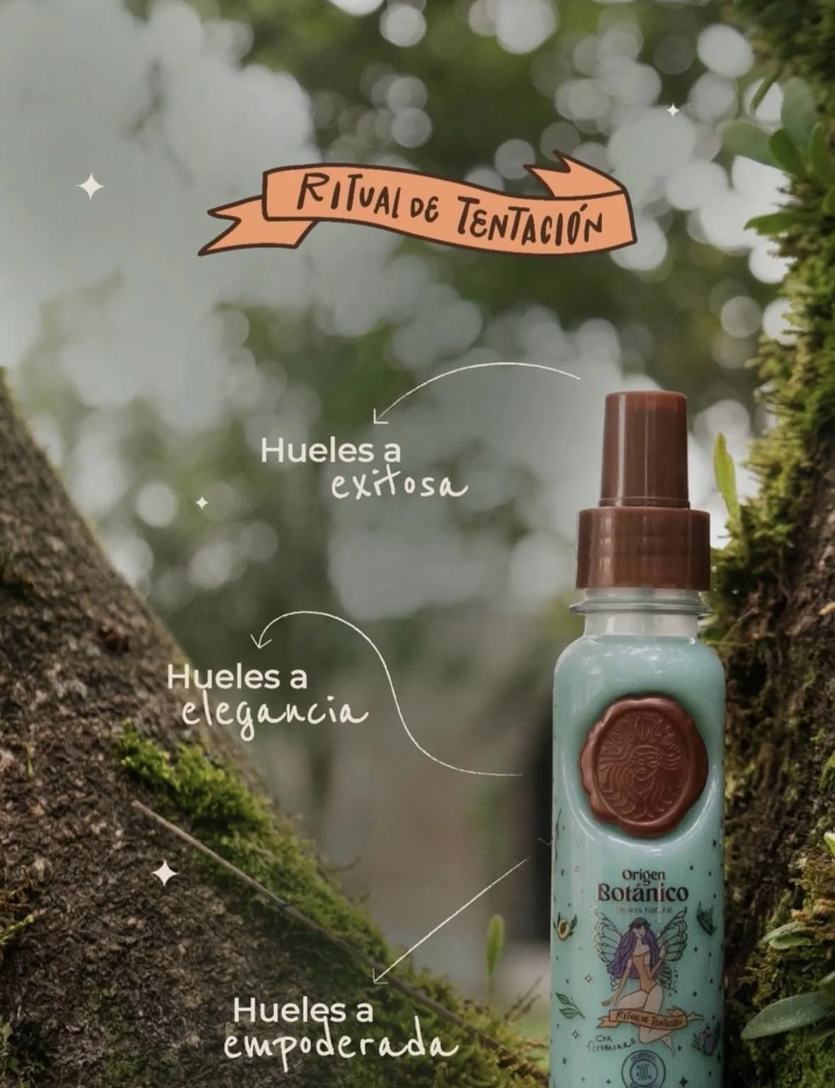 Origen botánico, Perfume azul