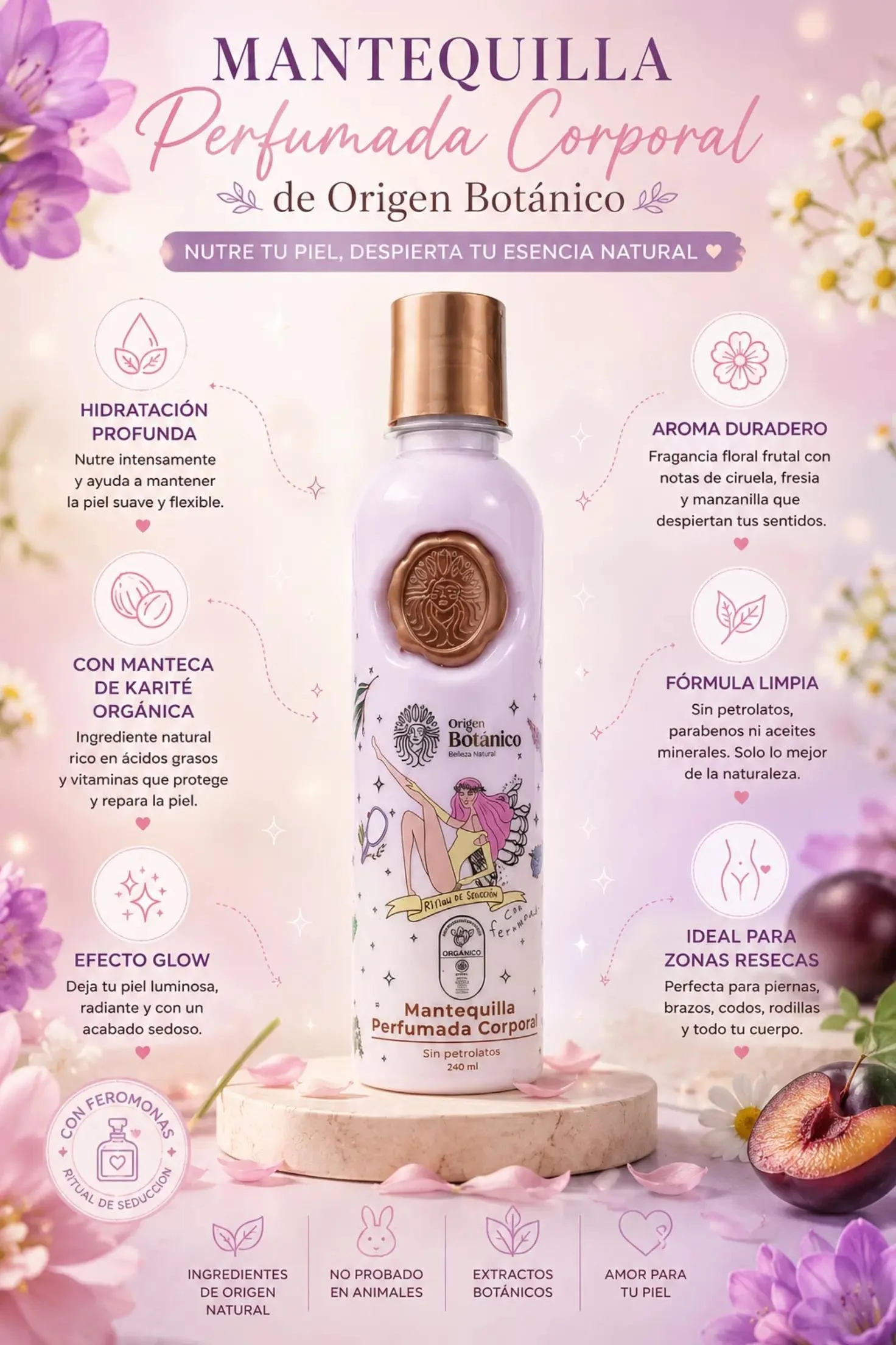 Origen Botánico Mantequilla