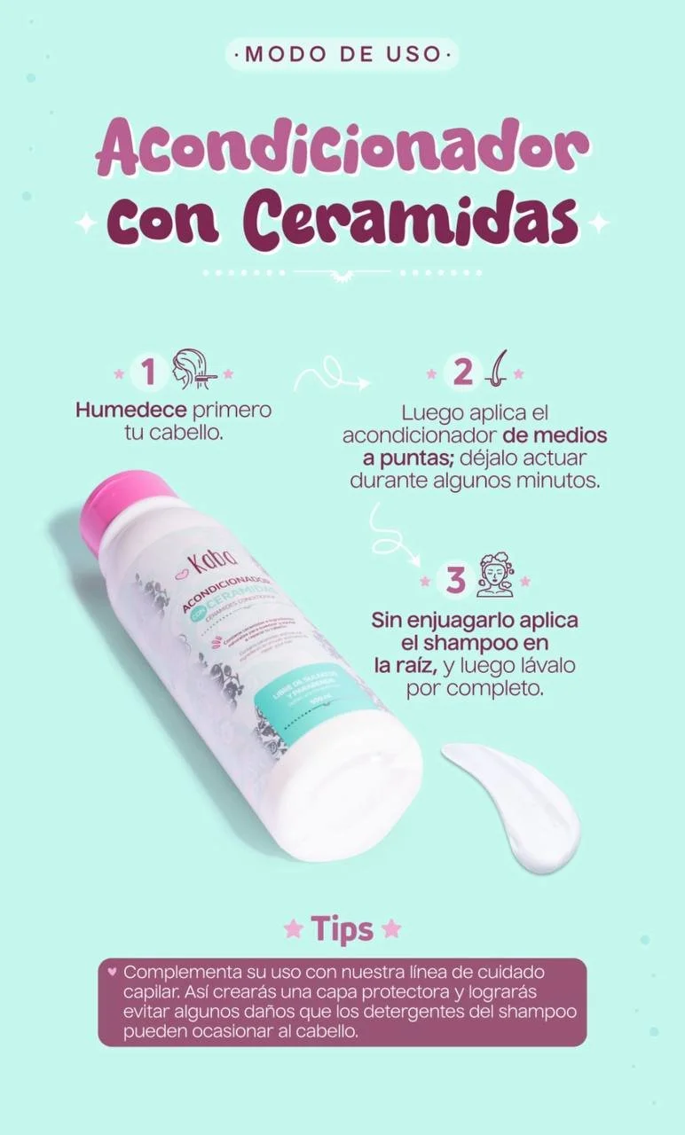 Acondicionador Fortificante de Ceramidas Kaba