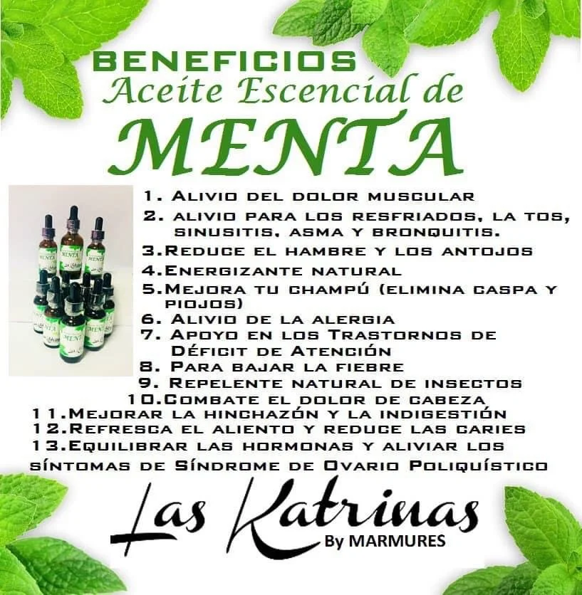 Aceite Esencial de Menta