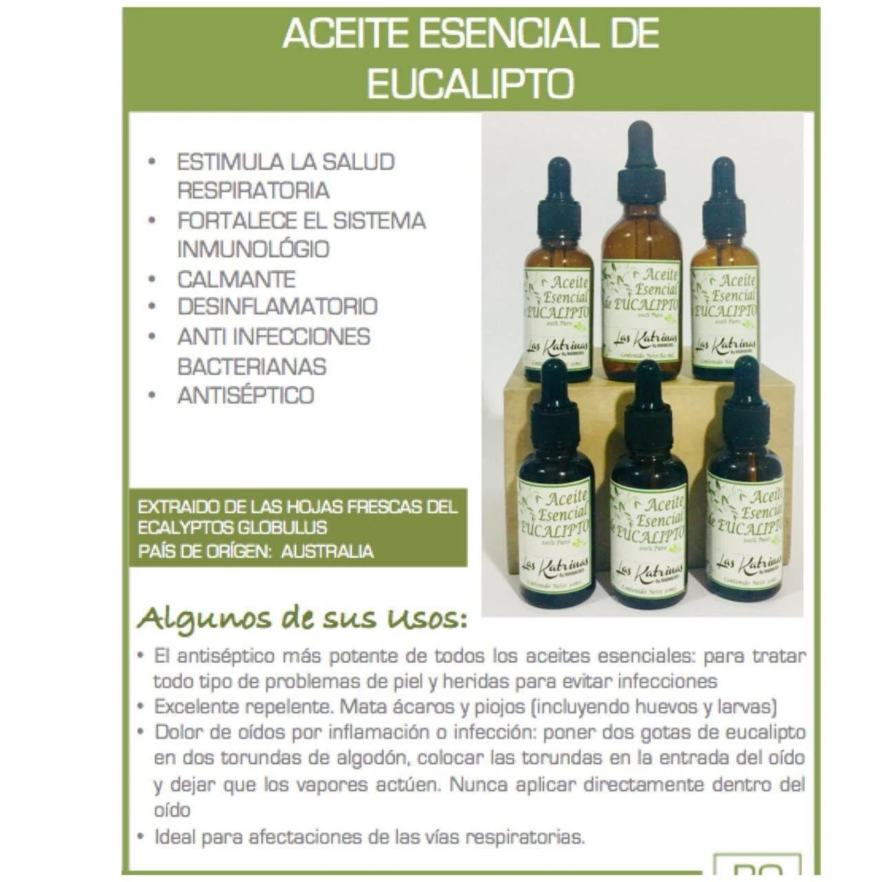 Aceite Esencial de Eucalipto