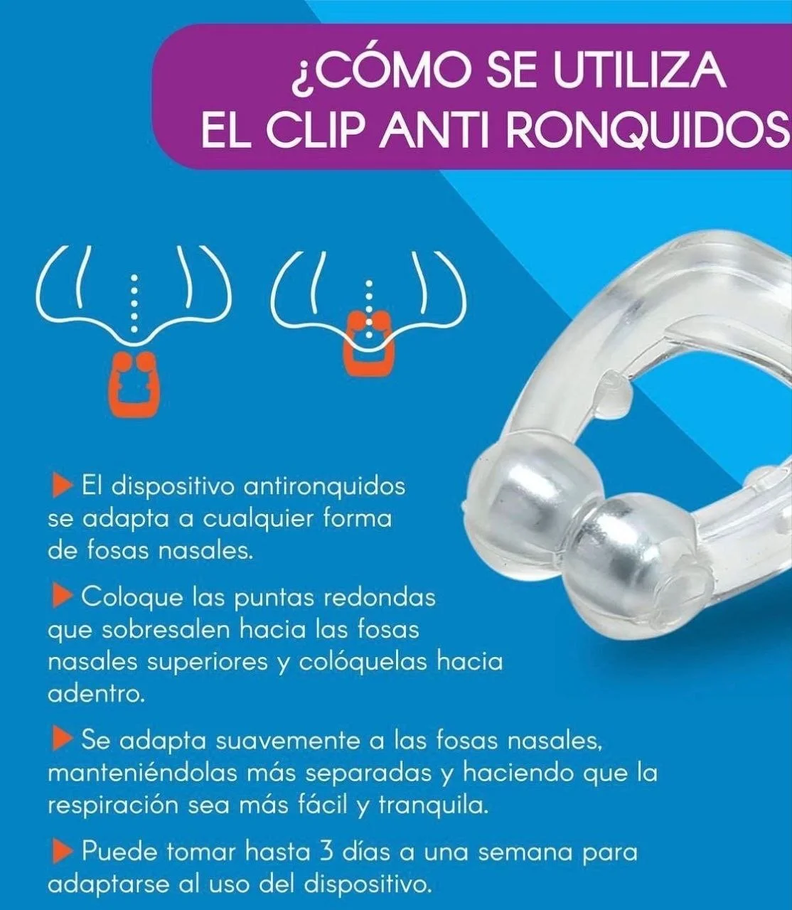Clip Antirronquido