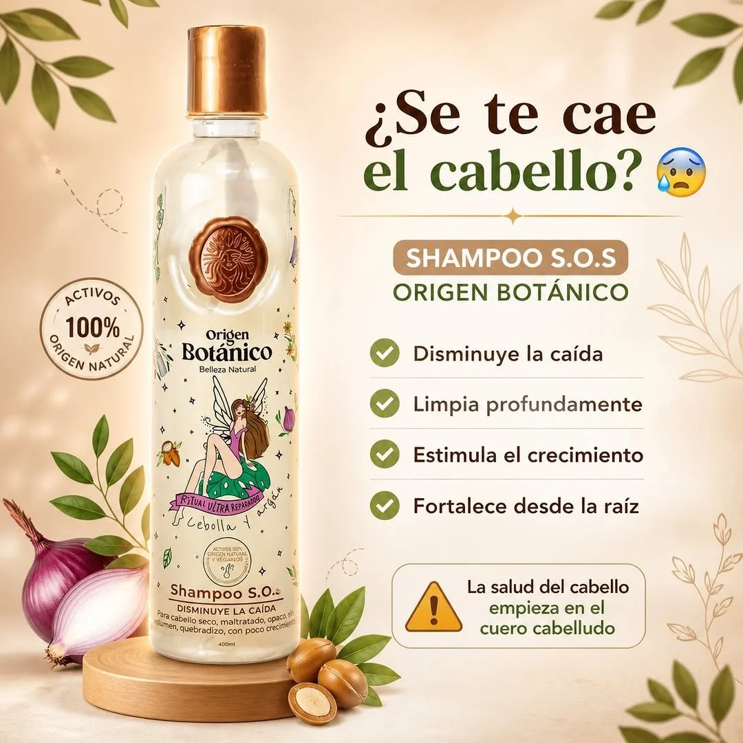 Origen botánico, Shampoo de cebolla