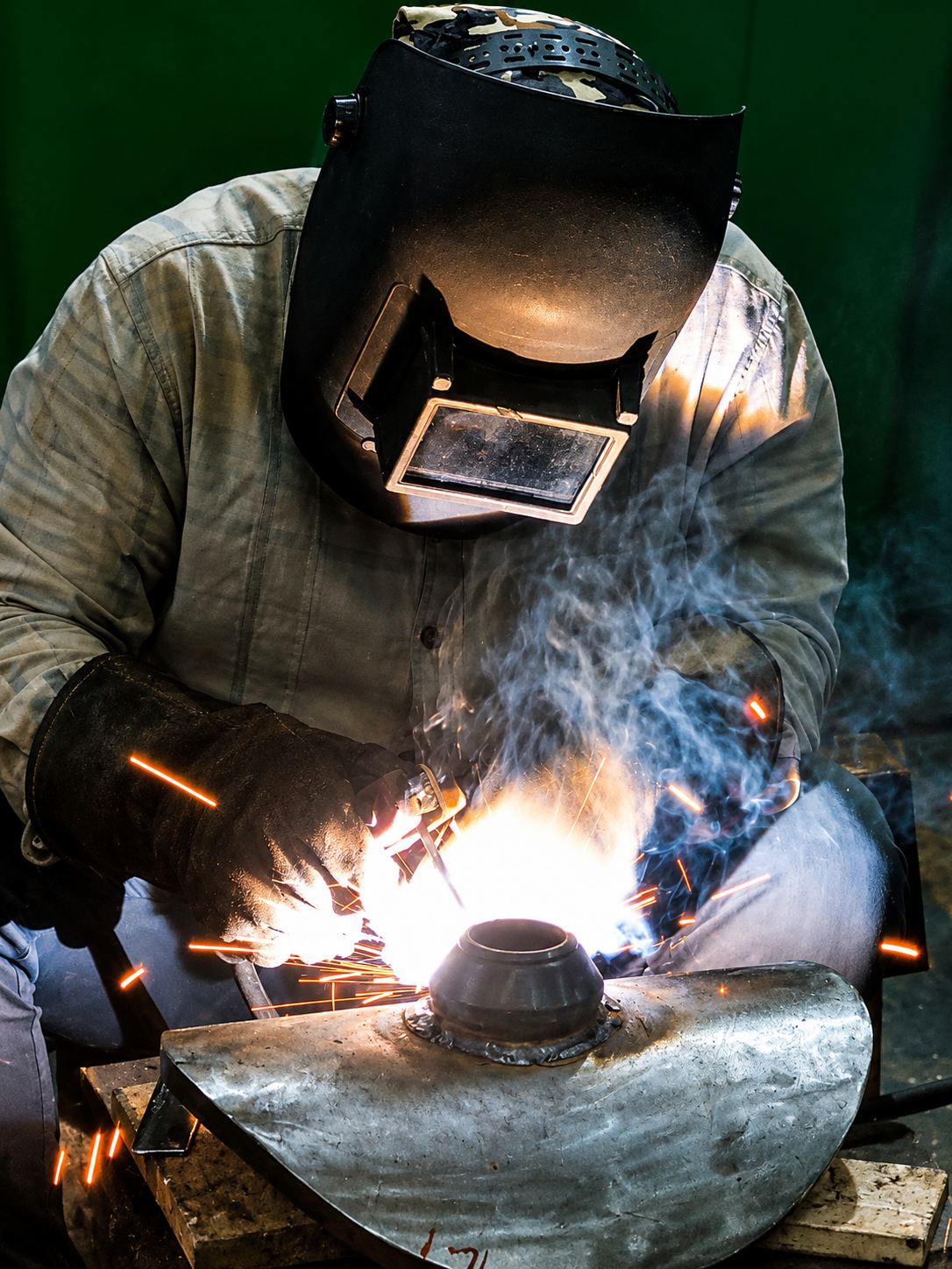 Welding Fabrication and Implanting Artificial Flaws in Weldolet