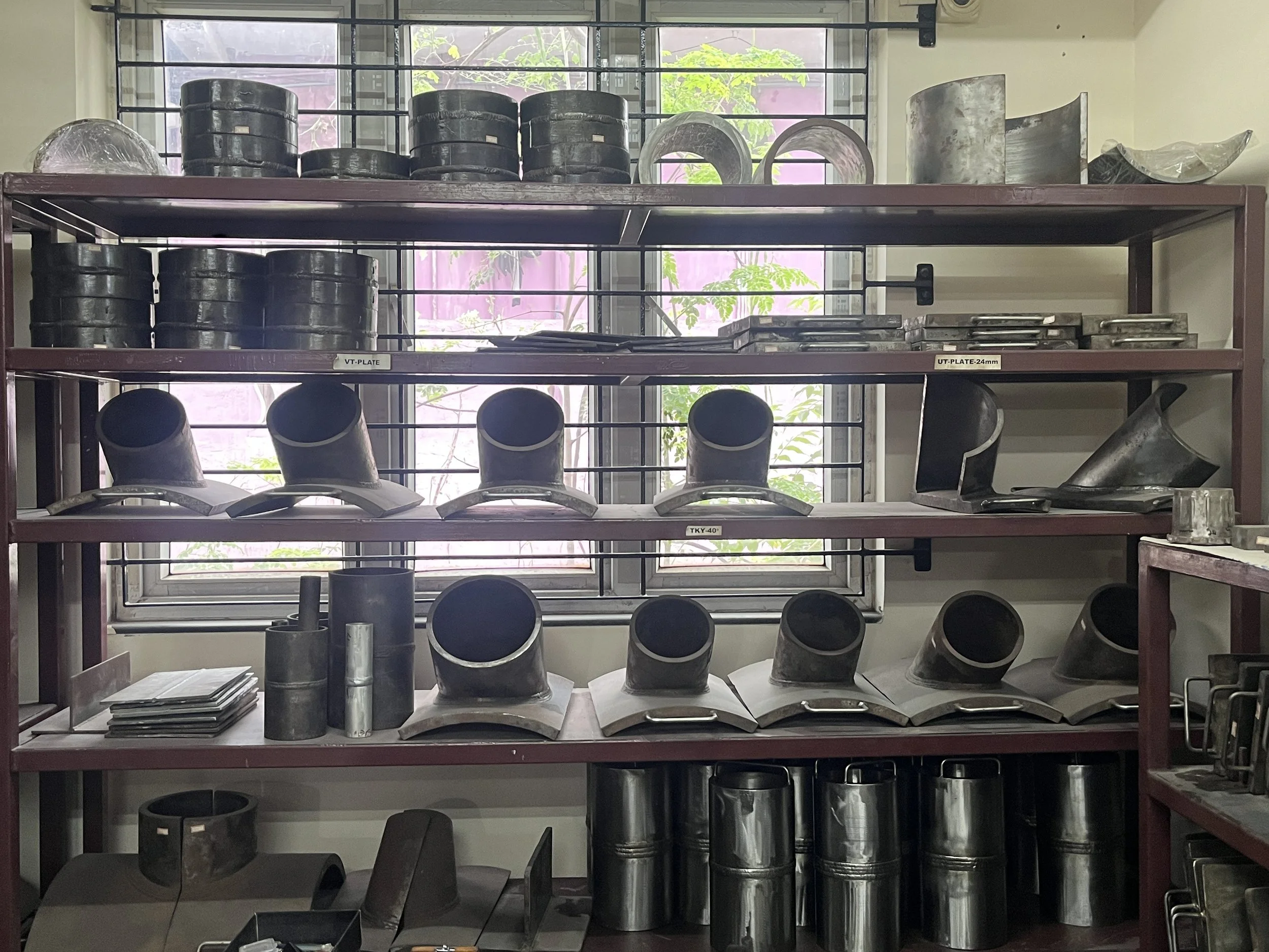 TKY joint NDT specimens