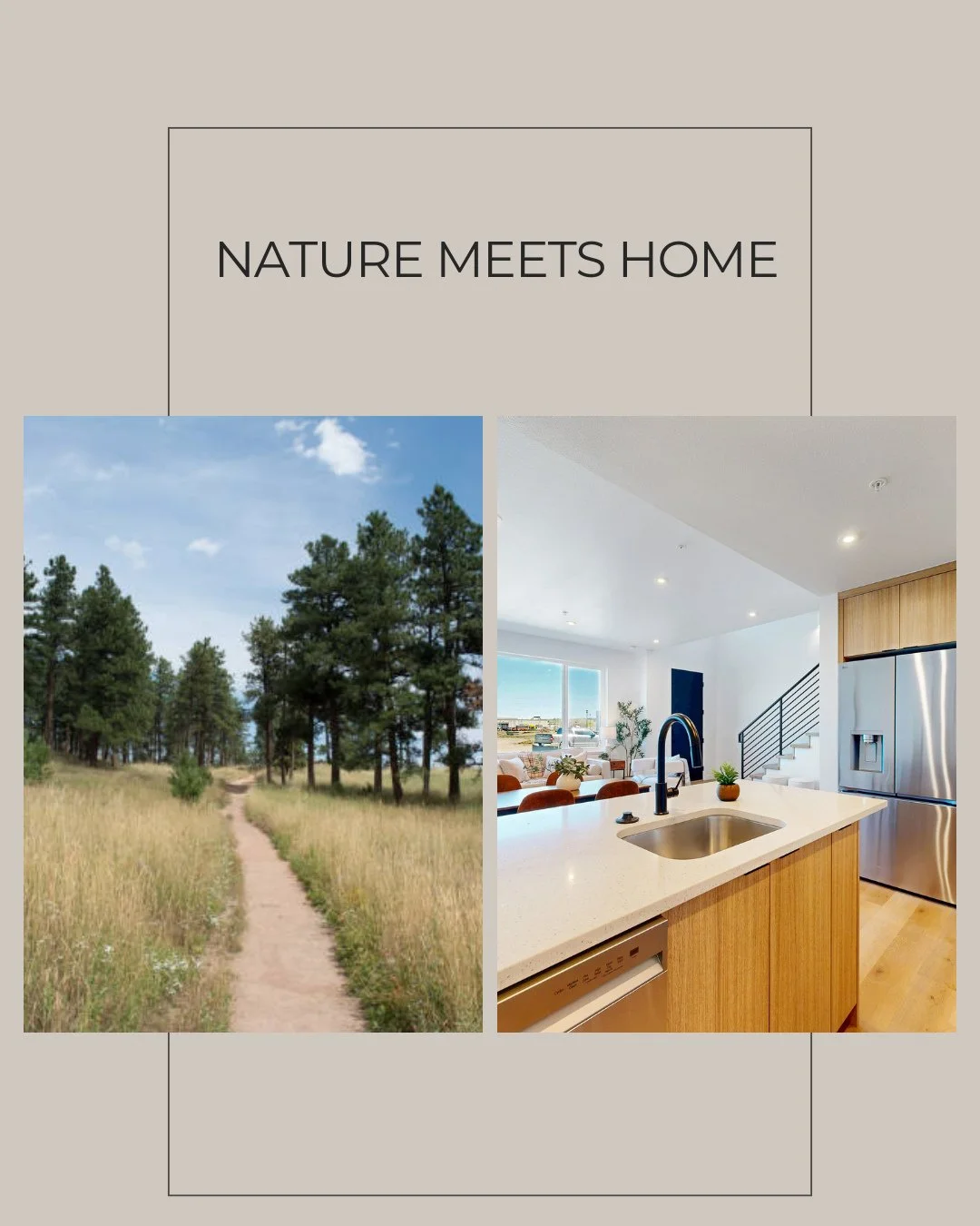 Start your morning on the trail and spend your evening cooking in a beautifully designed space. Living at True North keeps you connected to nature without sacrificing modern interior finishes.
