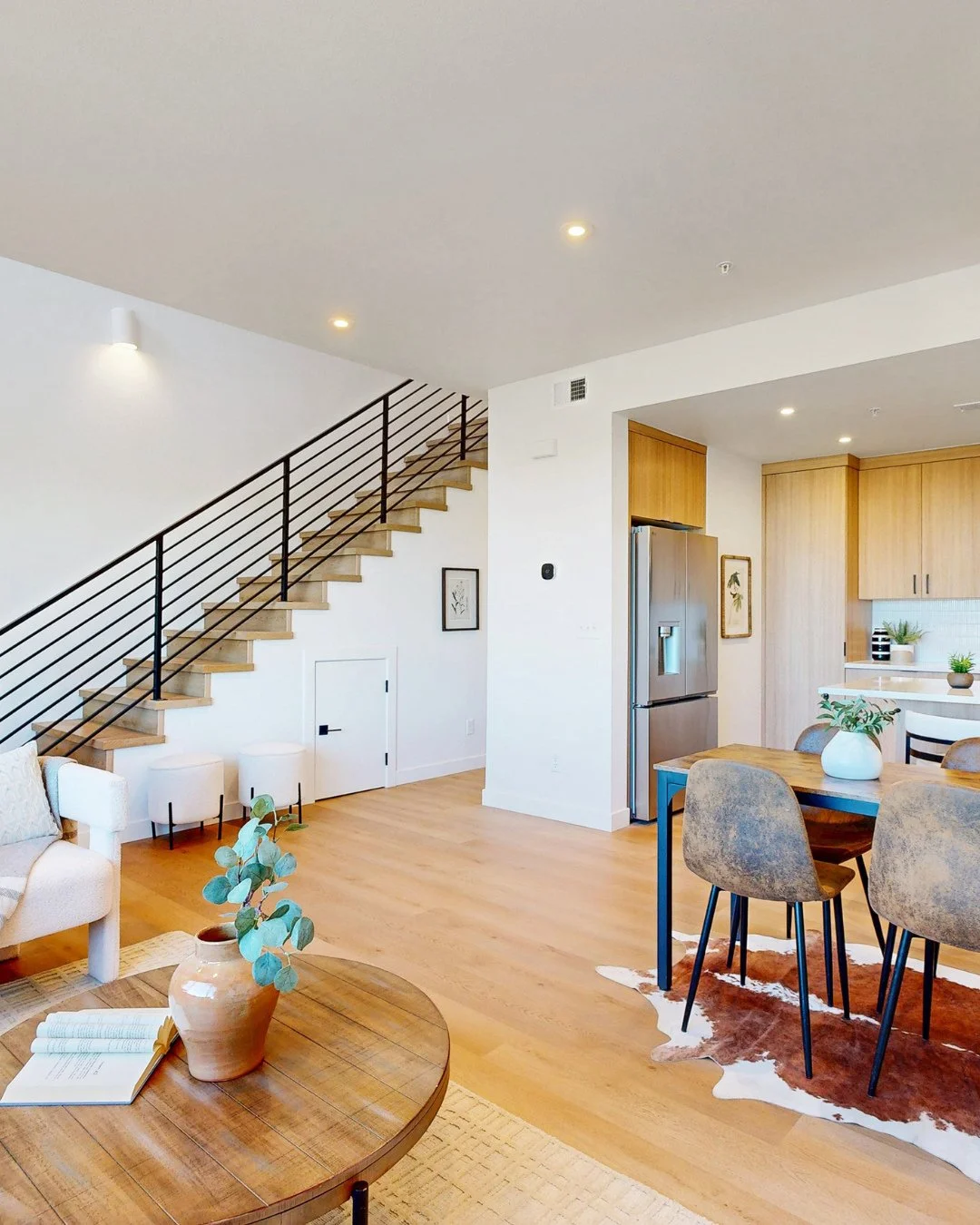 Open concept living designed for the way you actually live. From light-filled dining spaces to seamless transitions between the kitchen and living room, True North homes deliver modern flow and clean design.