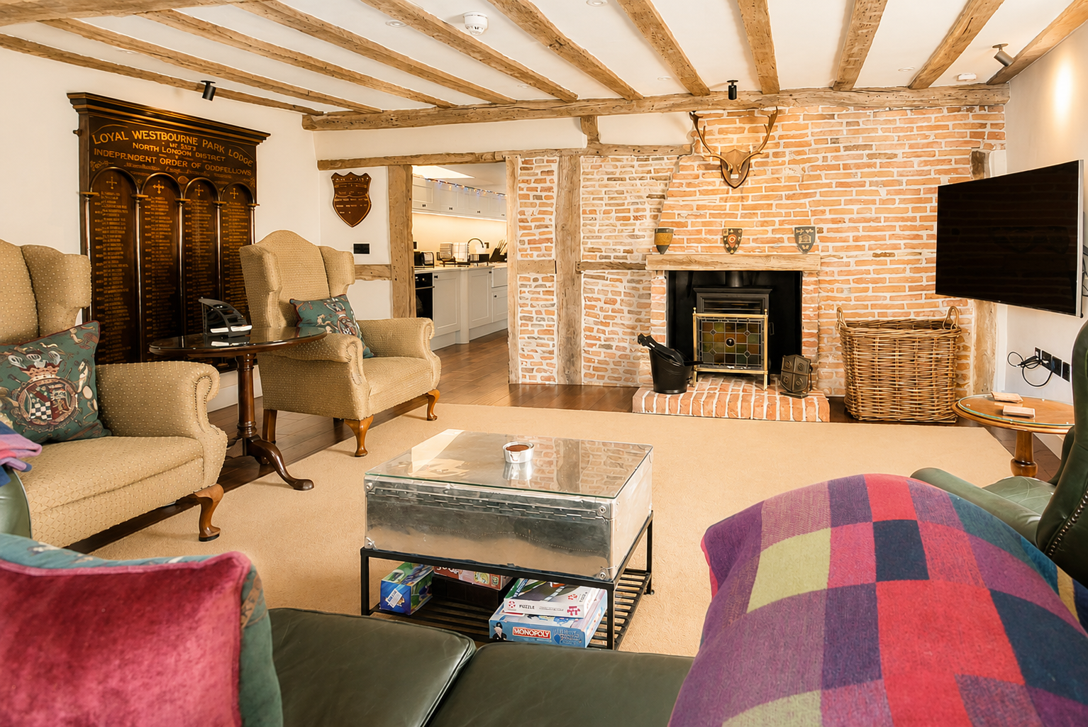Main Living Area South View