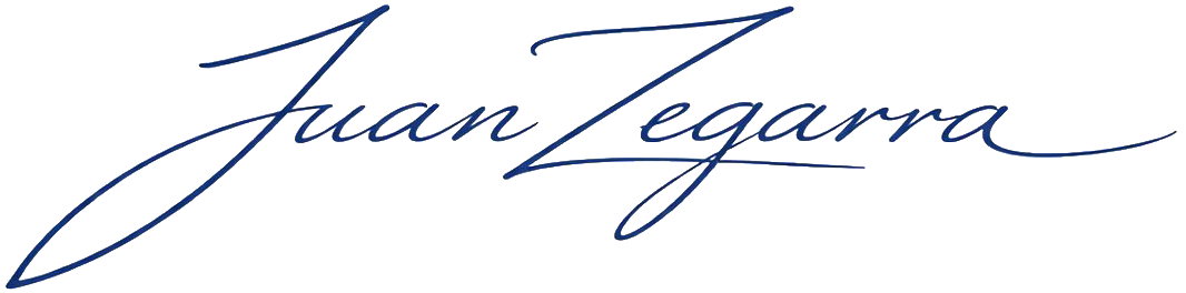 Stylized cursive text reading "Juan Vega" with artistic background and design elements.