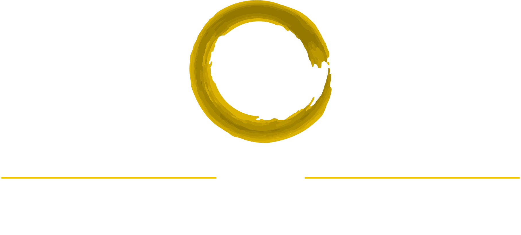 The logo for 'The Universal Table' featuring a black background, a stylized gold and white circular design resembling a planet with a white center, and the text 'THE UNIVERSAL TABLE' in bold white letters below.