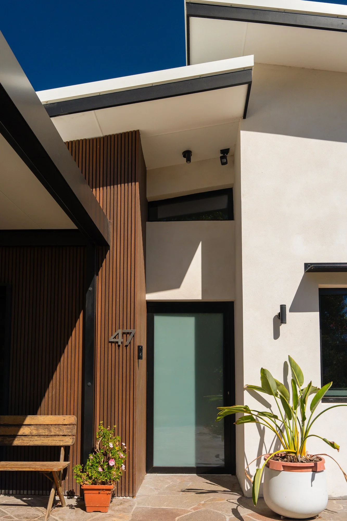 Passive design hempcrete residence in Perth featuring timber and rendered walls