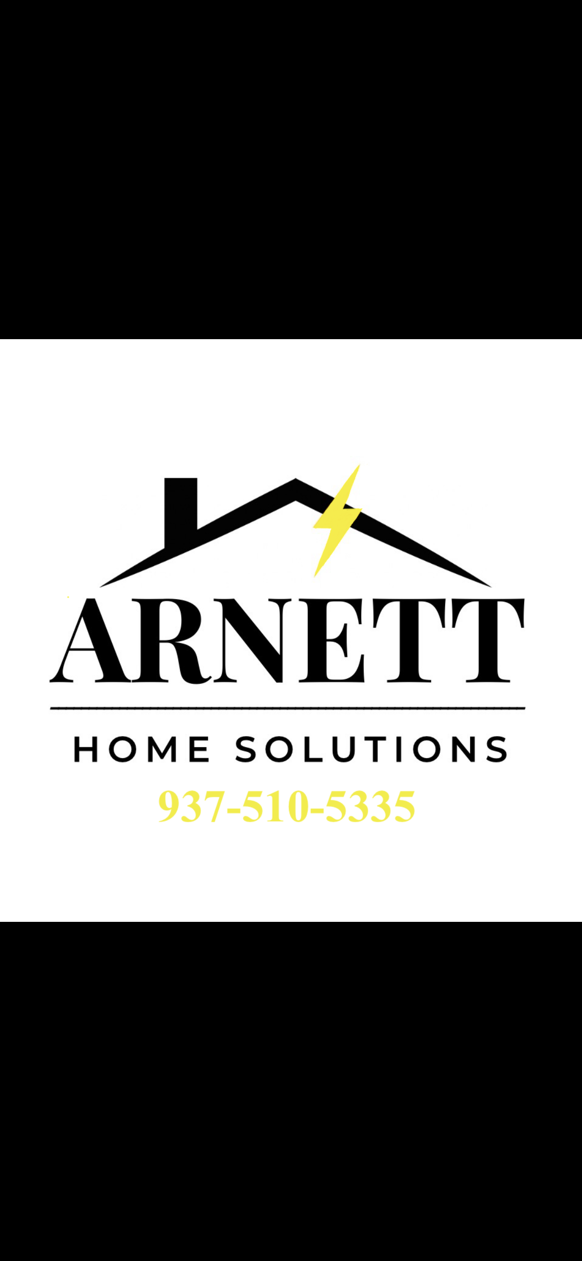Local Roofing business and electrician logo