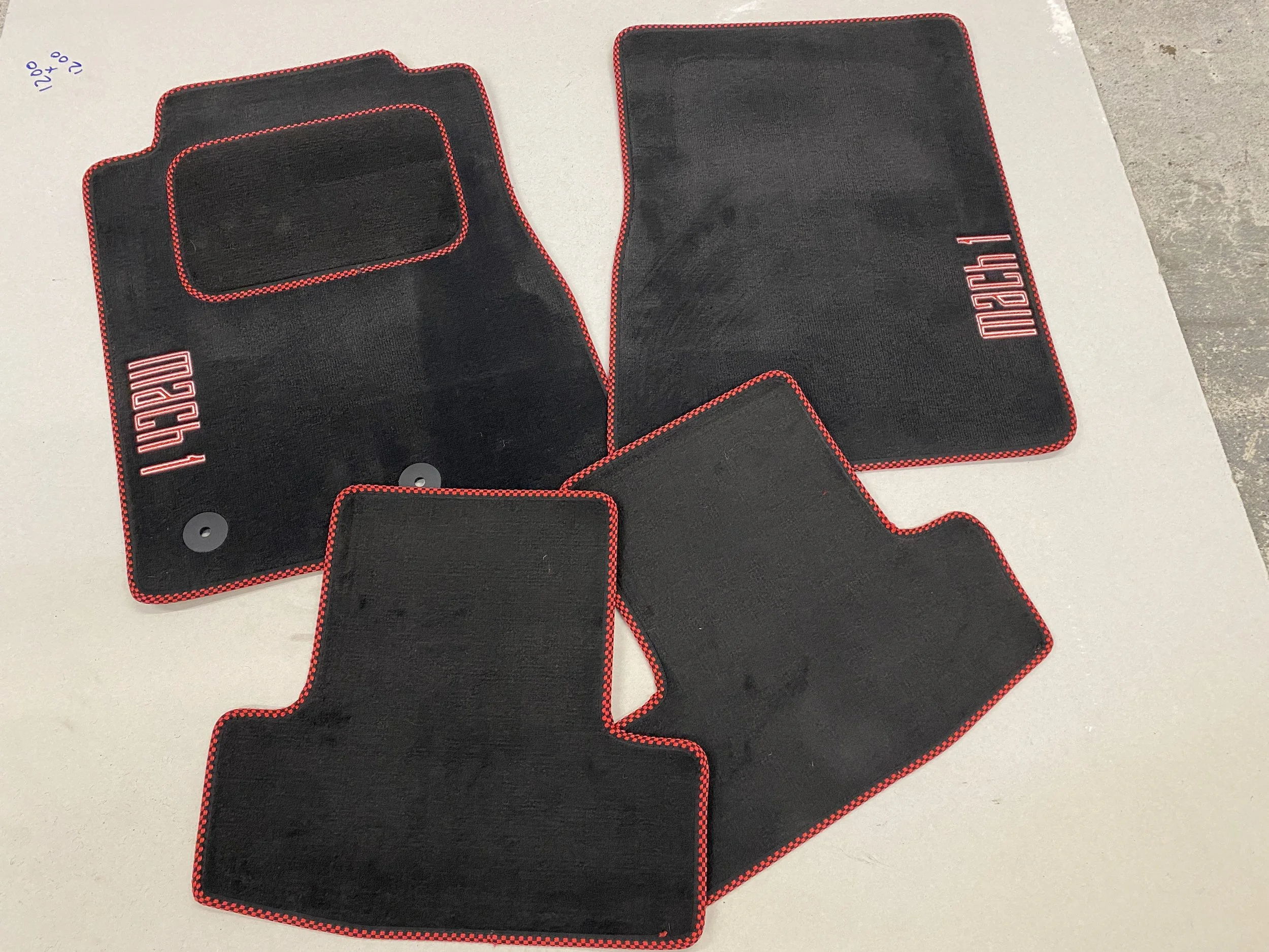 6th Gen S550 Mustang SET OF 4 MATS LHD VEHICLES