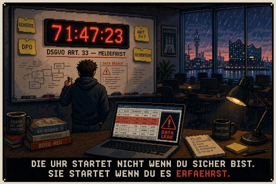 GDPR Breach Detected: The 72-Hour Reporting Duty in Practice