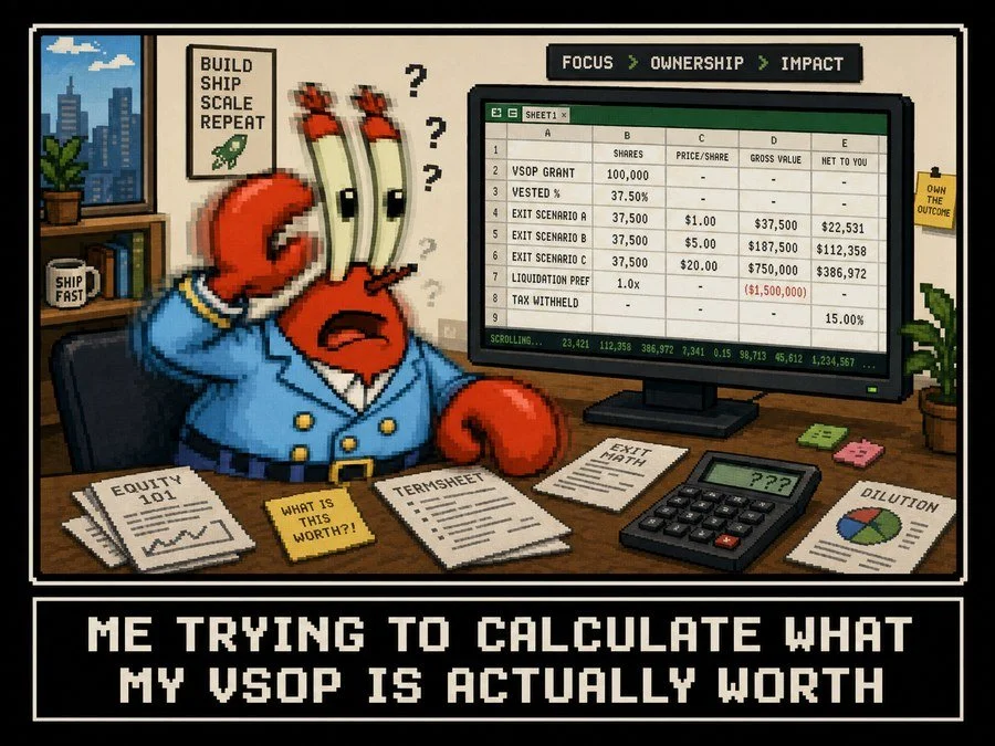VSOP for Employees: What Your Lawyer Won't Tell You
