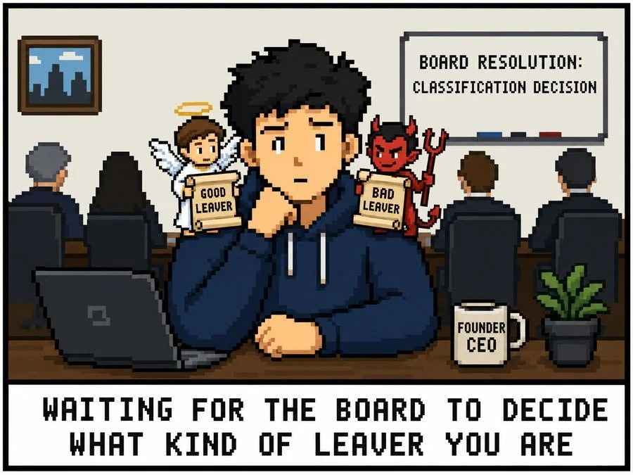 Bad-Leaver, Good-Leaver: Who Decides and When It Triggers