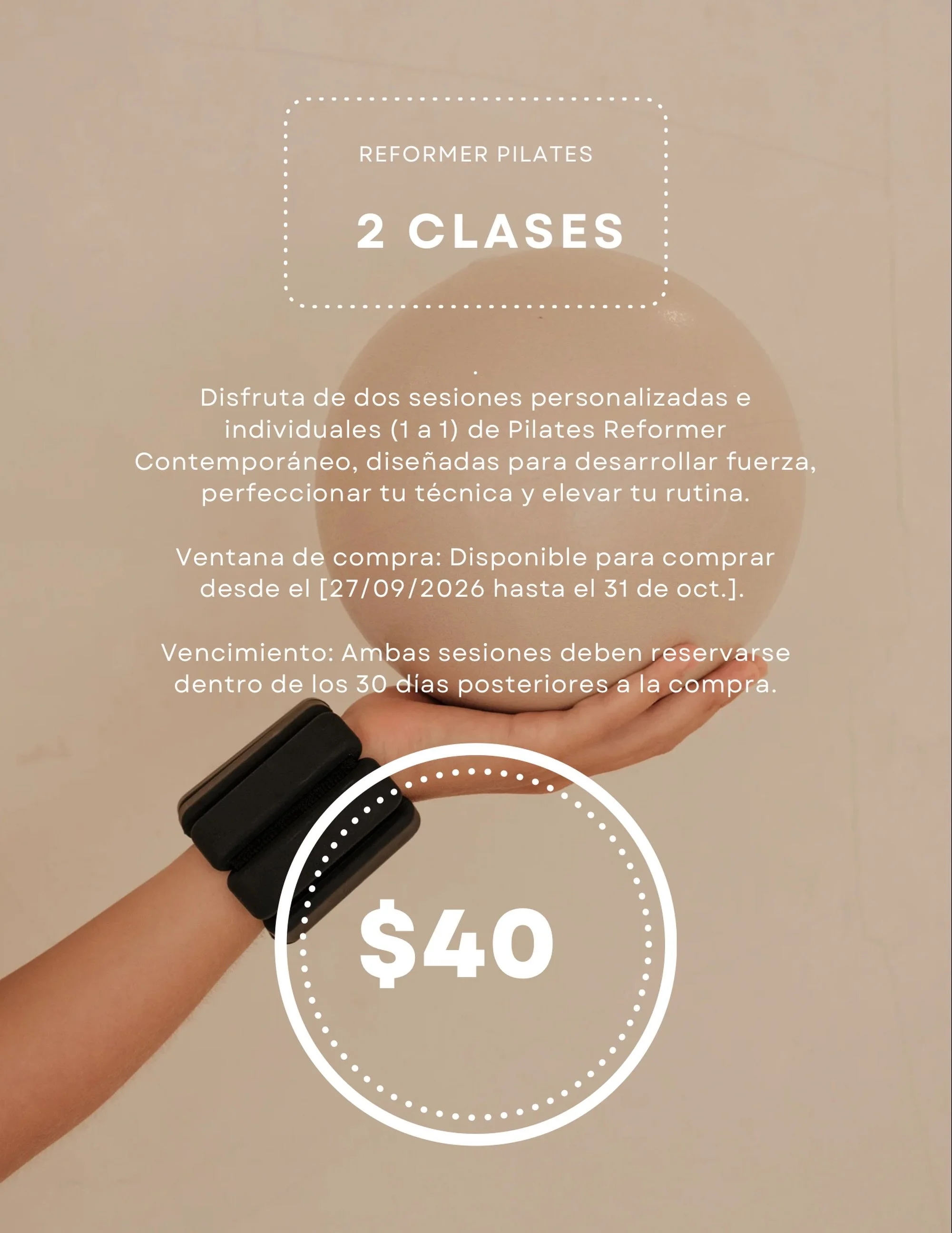 www.pilautesstudio.com/booknow
Reserva tu clase! 💪🏼