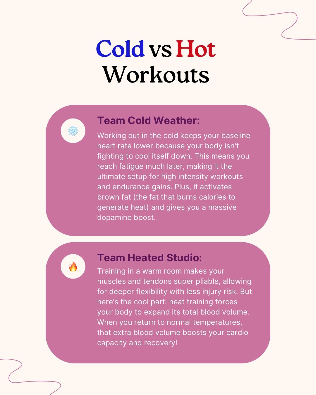 &iquest;De qu&eacute; equipo eres hoy❄️🔥? &iexcl;D&eacute;jalo en los comentarios! 
What team are you today❄️🔥? Let me know in the comments! 

Si eliges el FR&Iacute;O:

Tu coraz&oacute;n no tiene que esforzarse tanto para enfriarte, lo que mantien