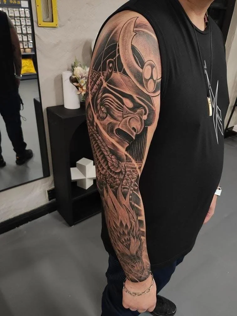 Samurai Black and Gray