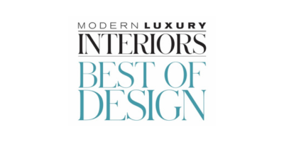 Modern Luxury Interiors Best of Design award logo