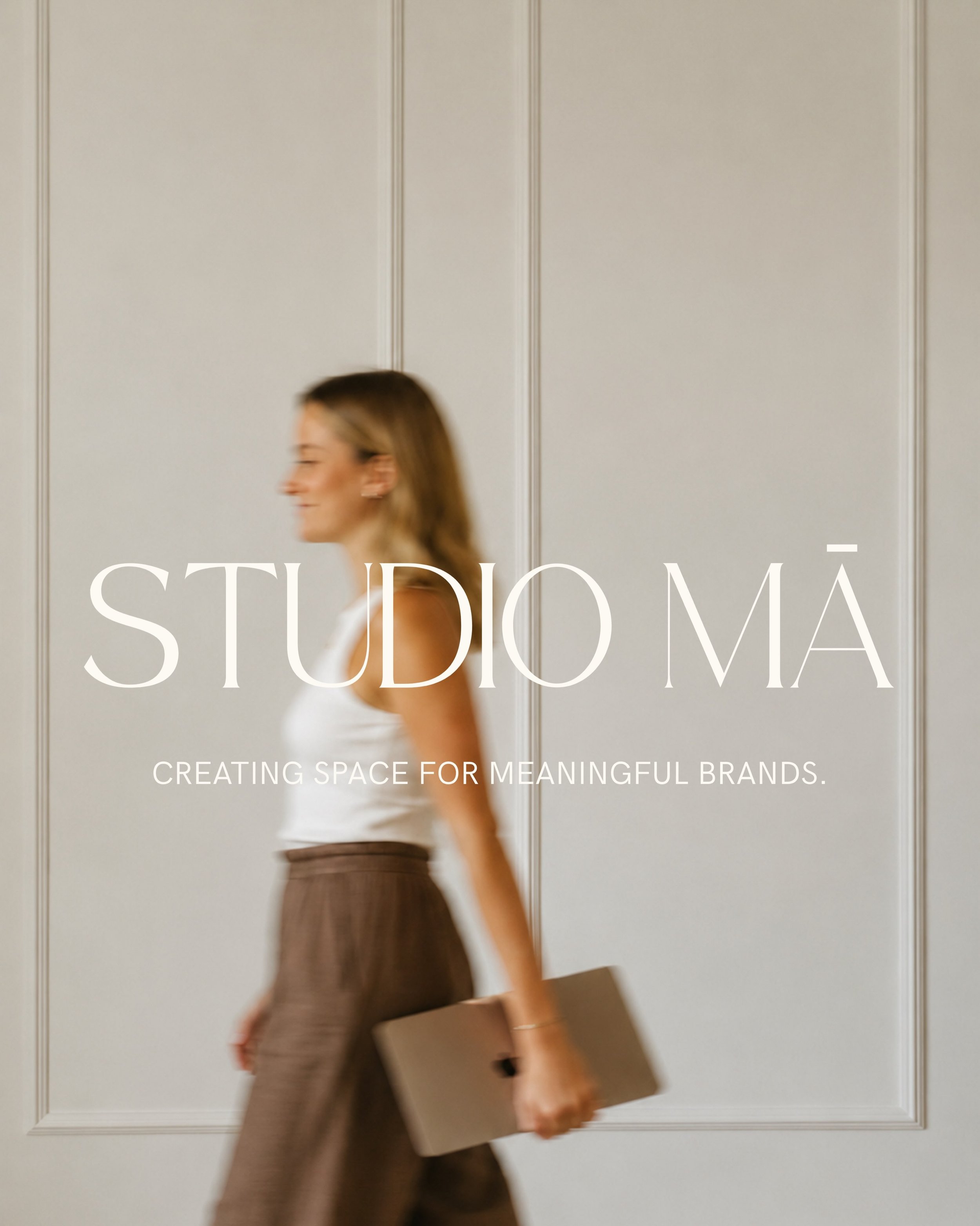 STUDIO MĀ 
Brand Strategy &bull; Web Design &bull; Content Creation