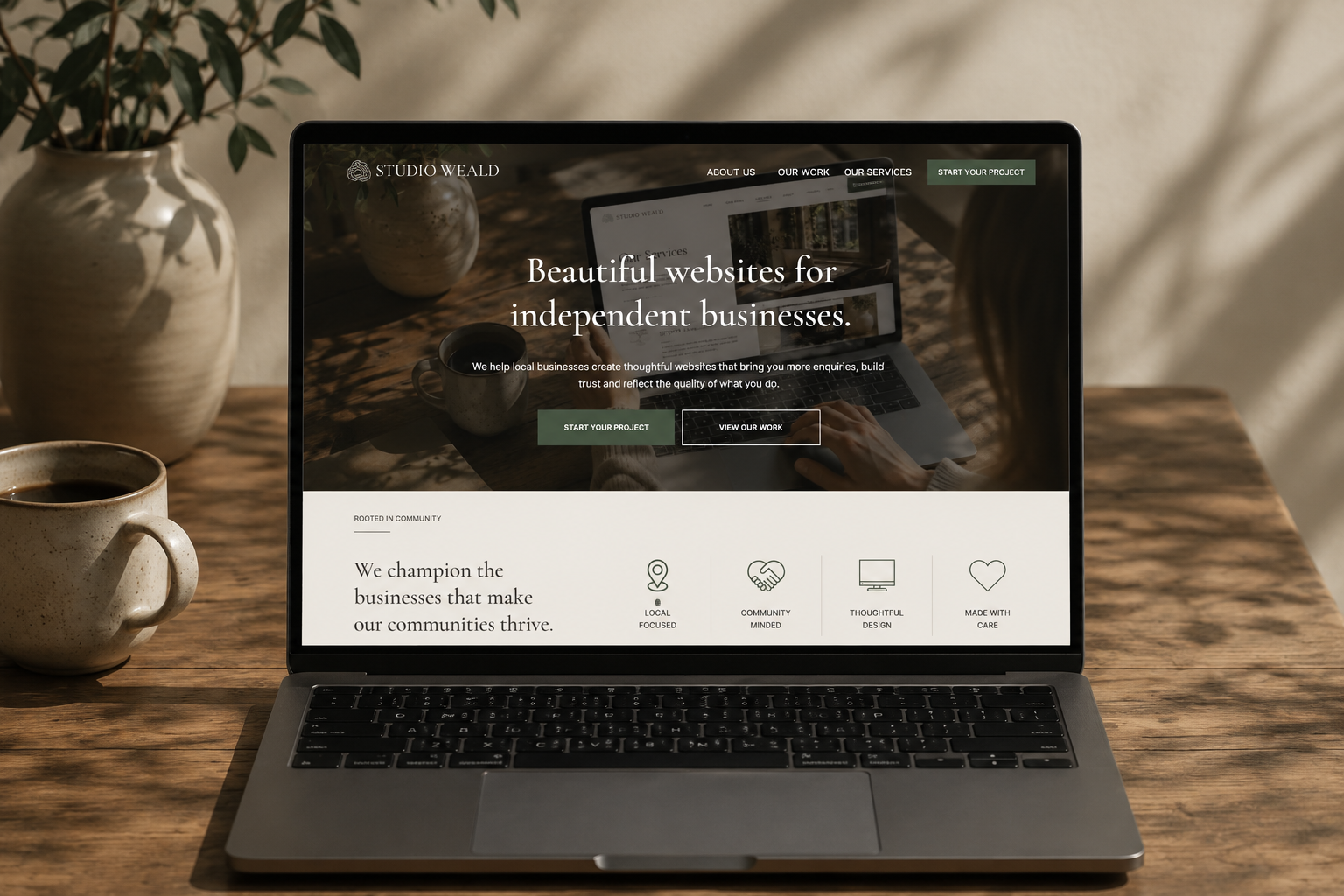 Studio Weald website