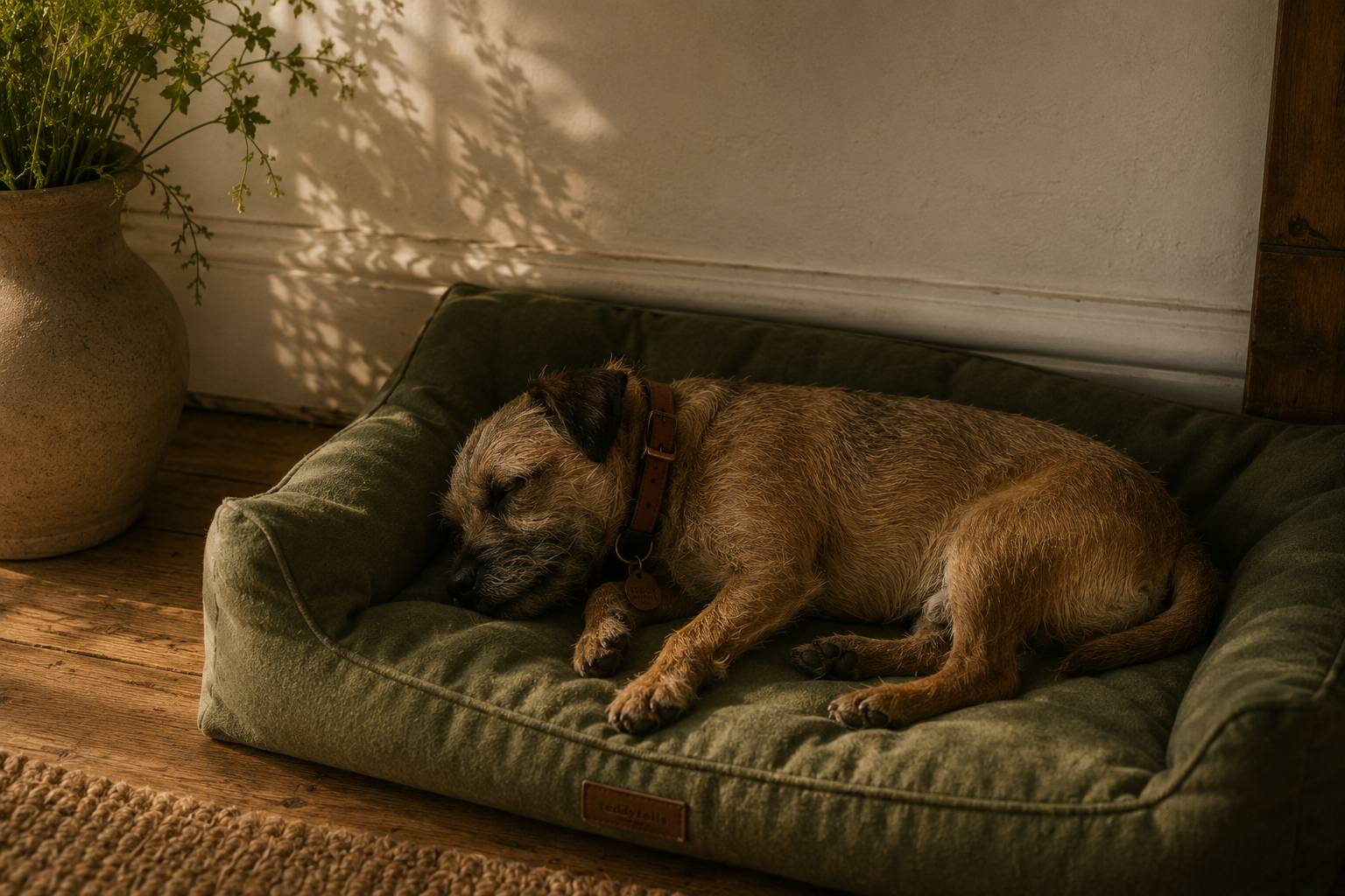 Dog in studio weald office
