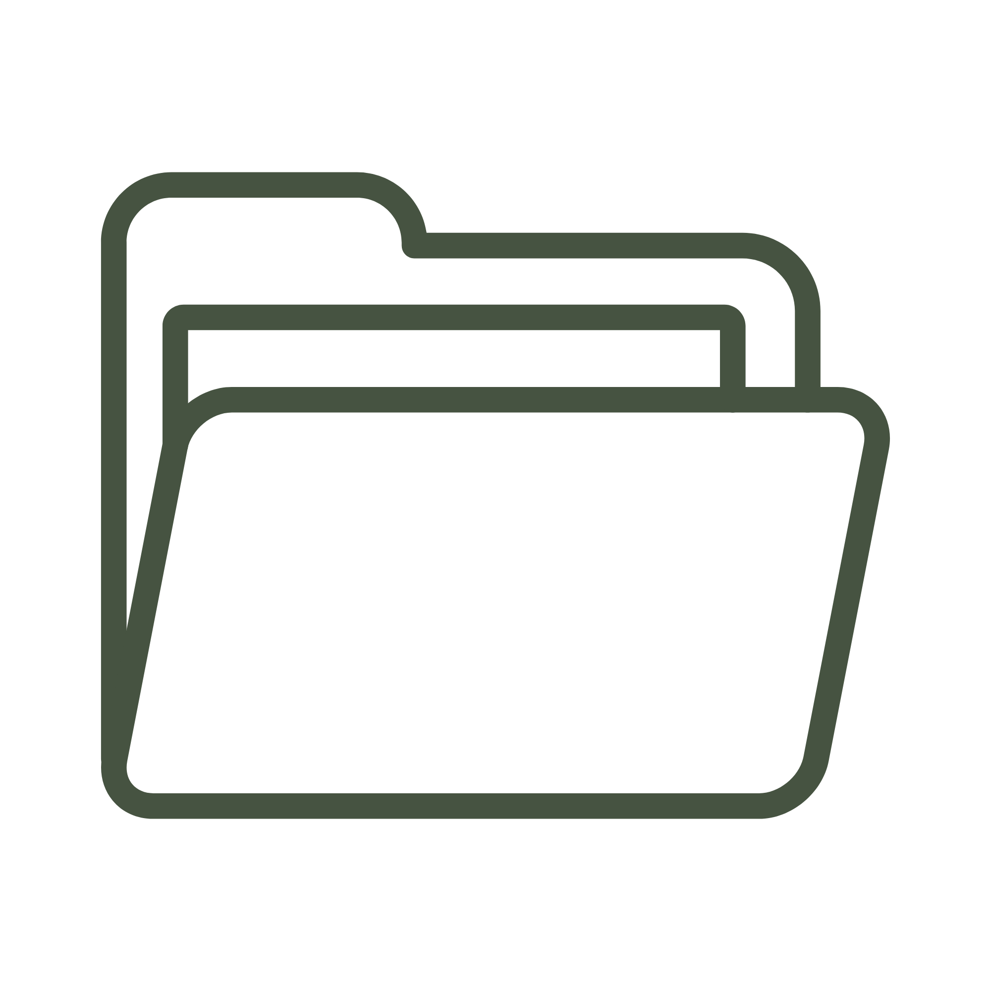 Long term support - heart icon