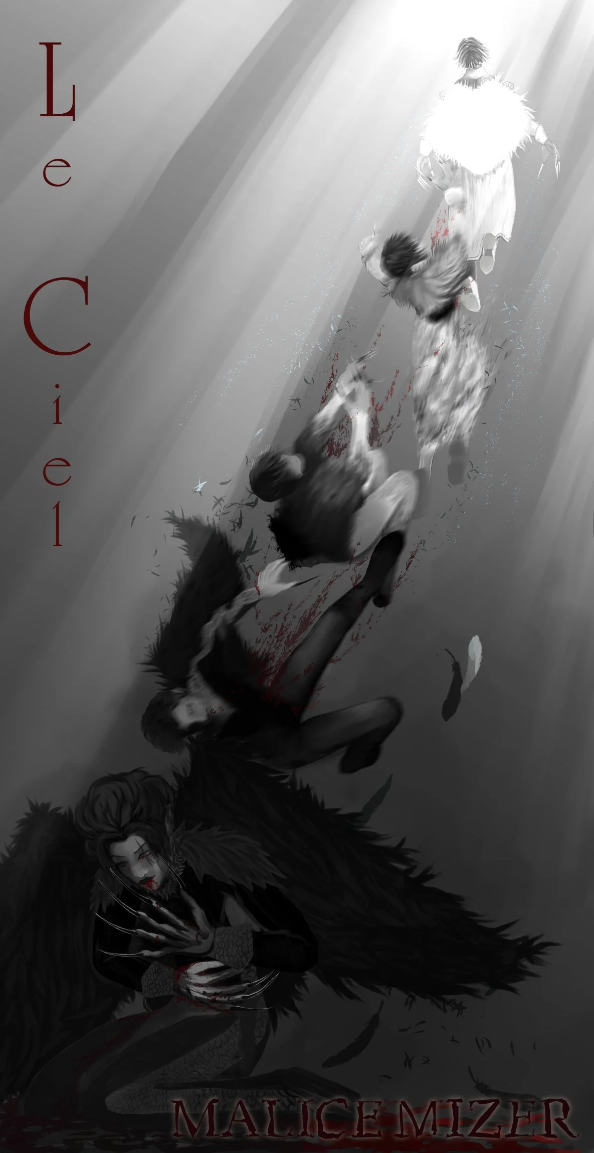 MALICE MIZER's "Le Ciel" Single cover redesign 
