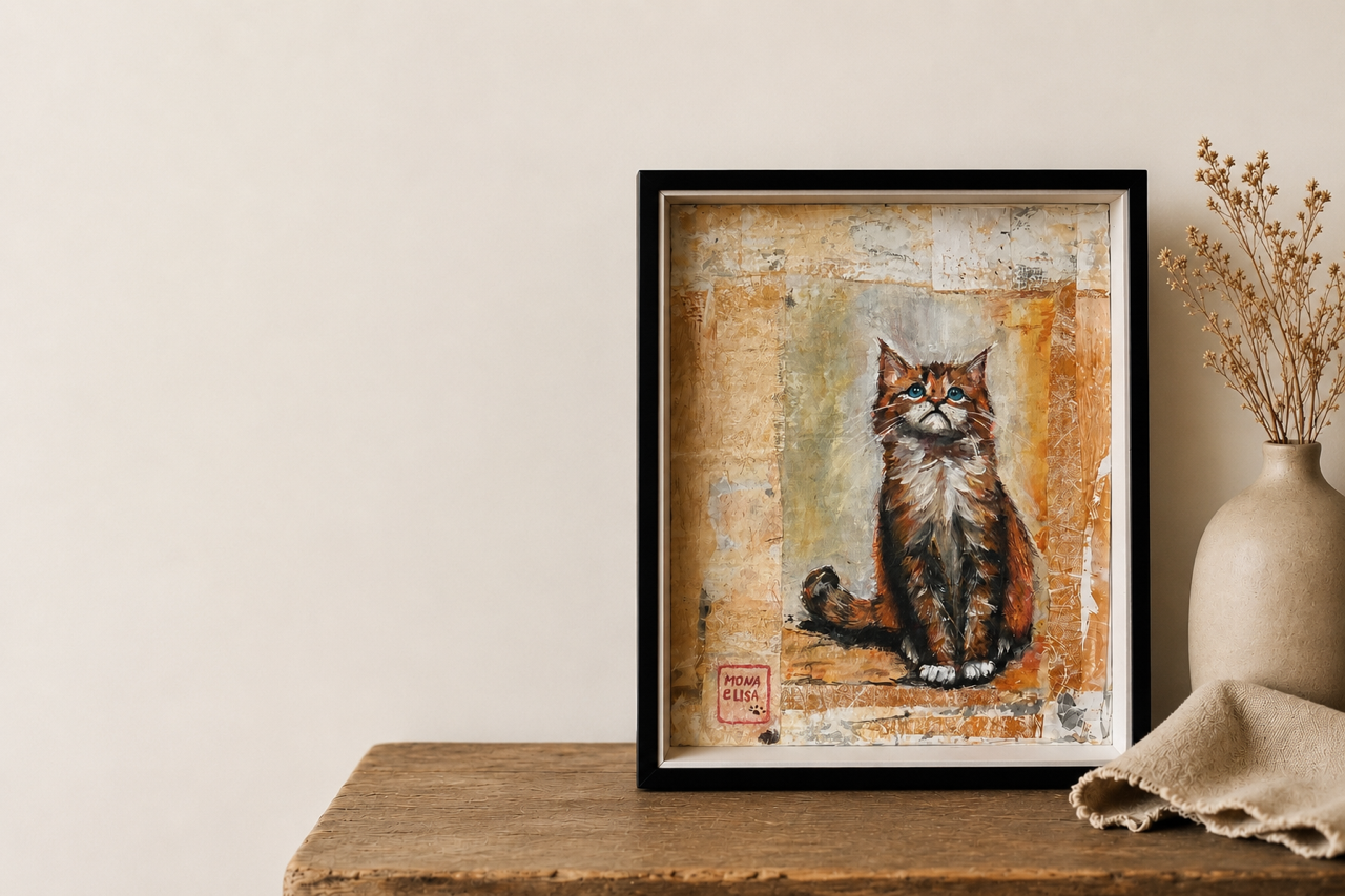 The Lucky Cat - A reminder to find joy in the smallest things of. life