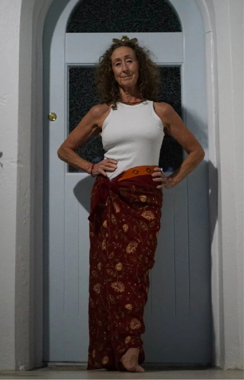 Ruby Silk Wrap Skirt BWK 002