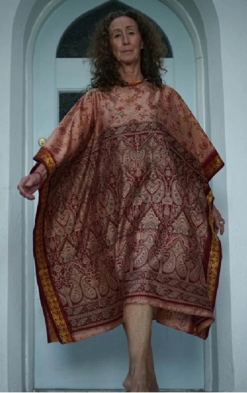 Blush Silk Kaftan BWK 004