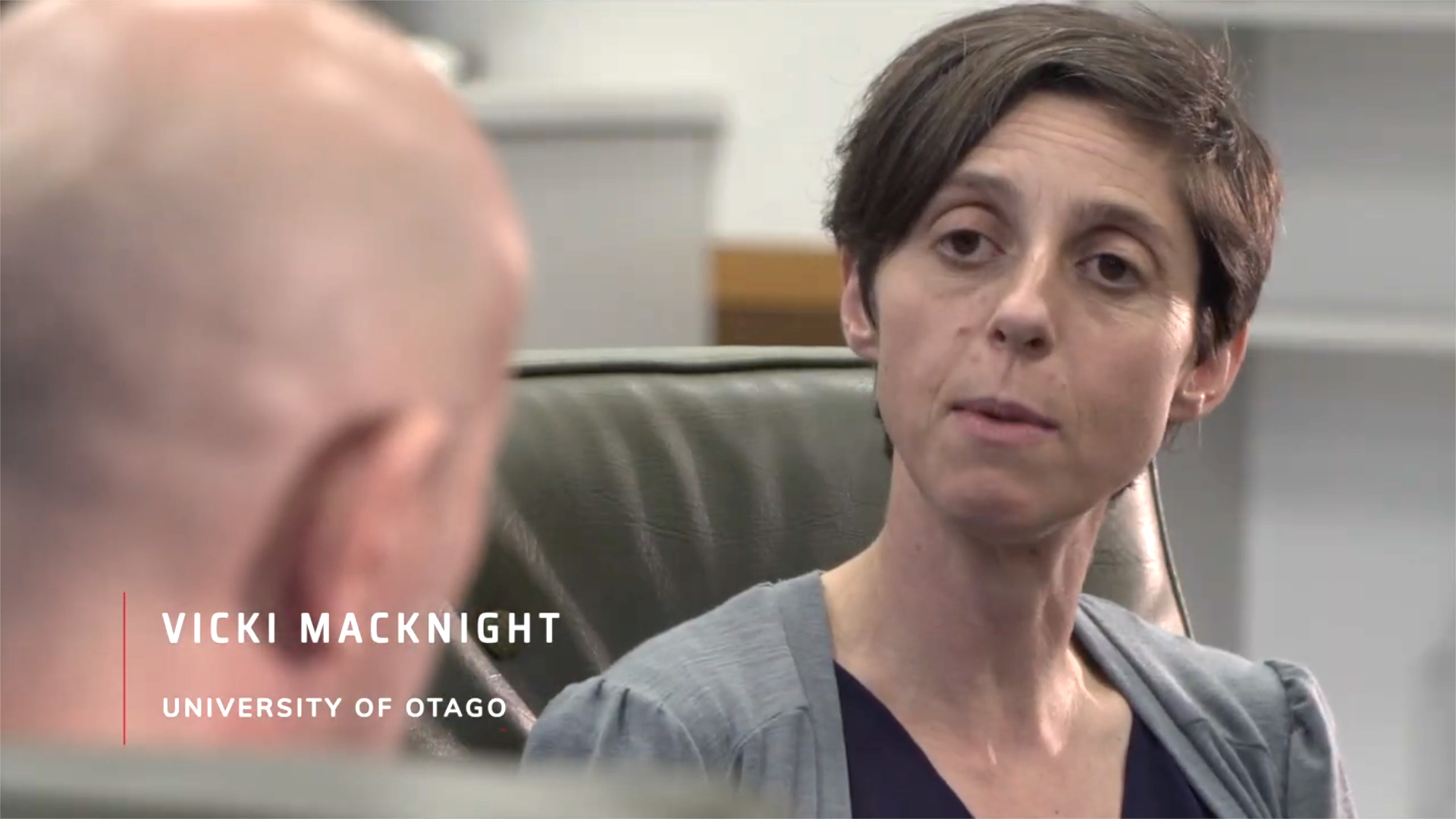 Vicki MacKnigth from the University of Otago speaking in an interview.