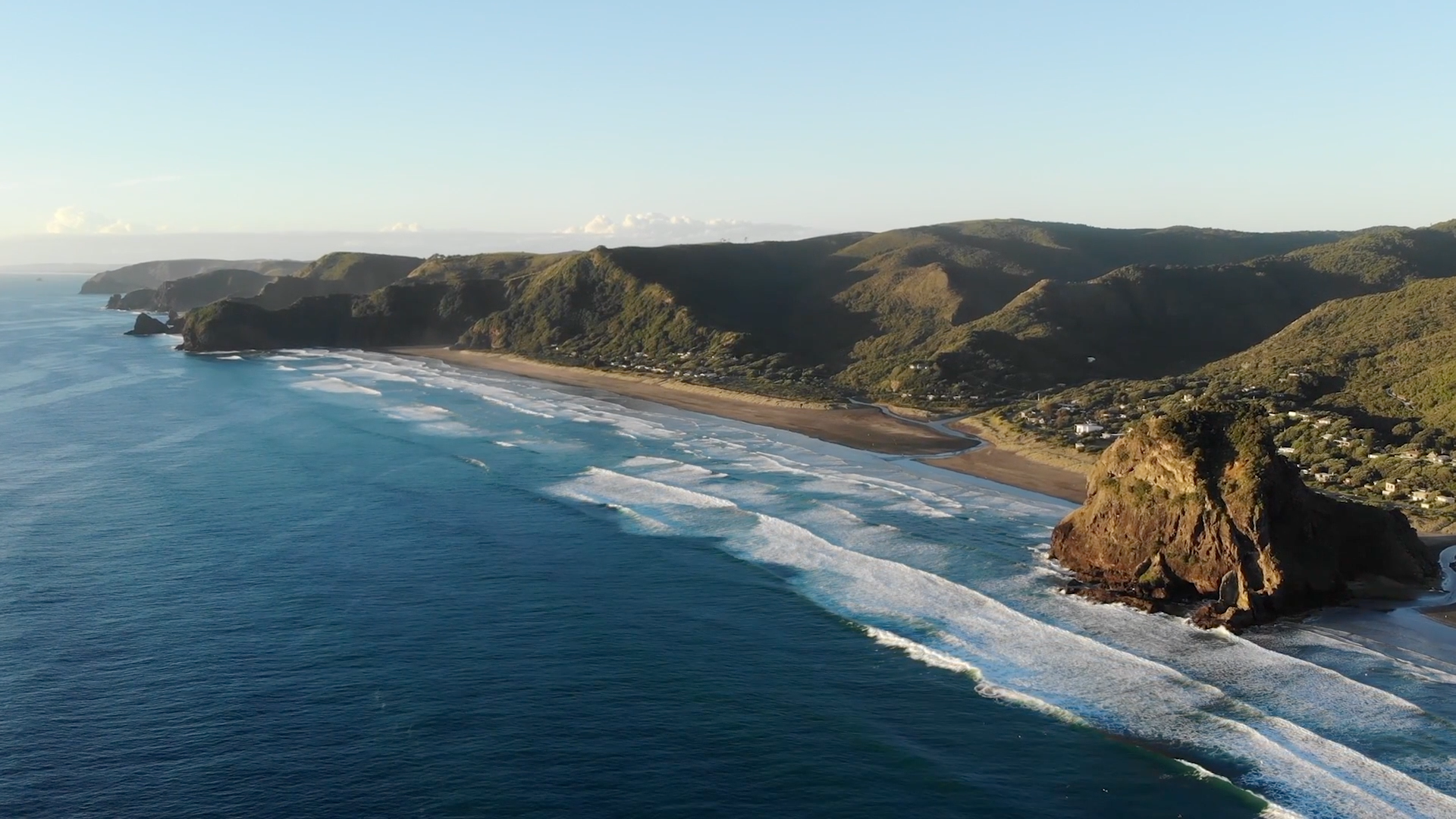 Coastal view of Auckland