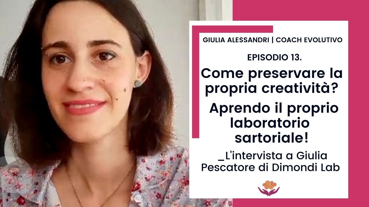 13. Come preservare la propria creatività? Aprendo il proprio laboratorio sartoriale!