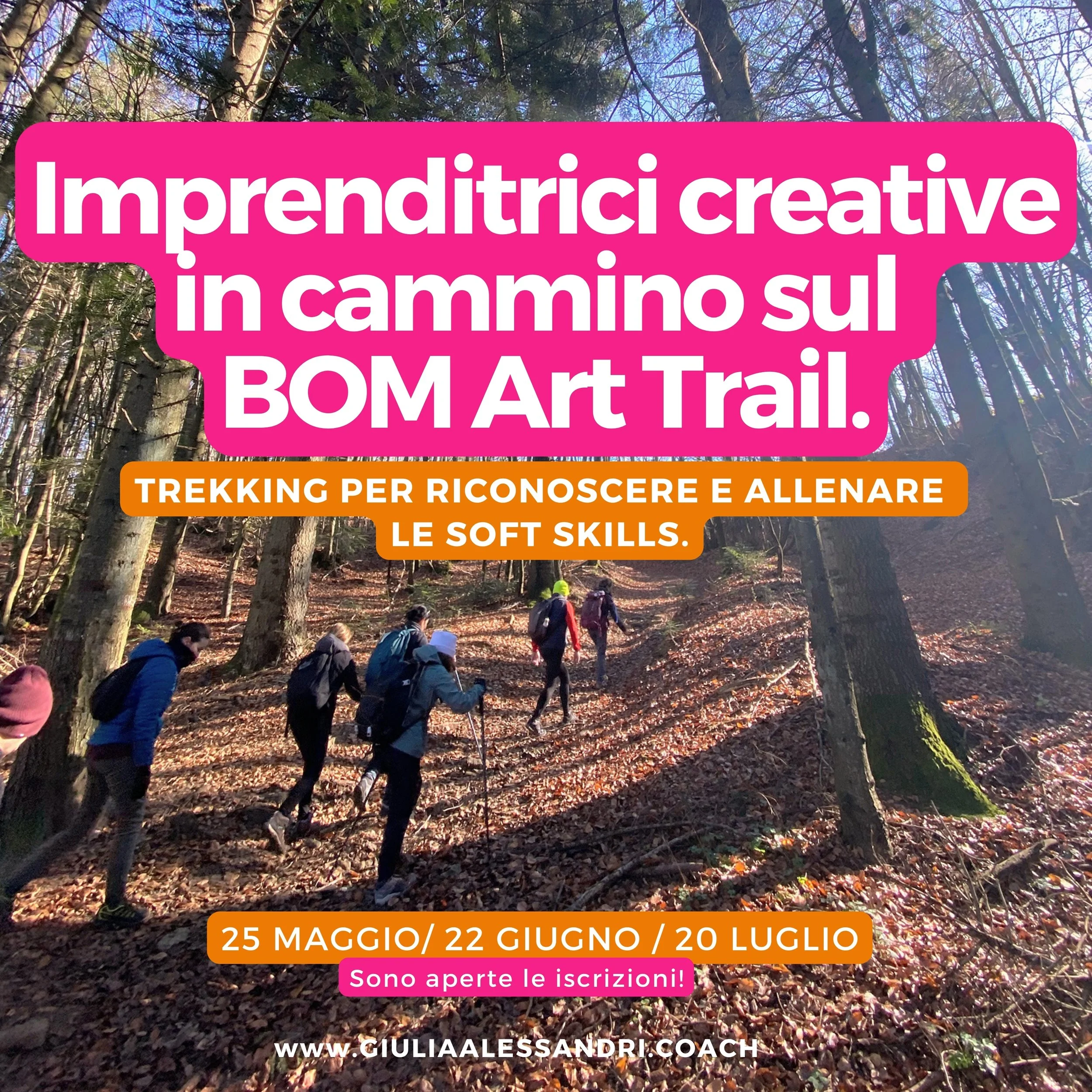 TREKKING PER IMPRENDITRICI CREATIVE