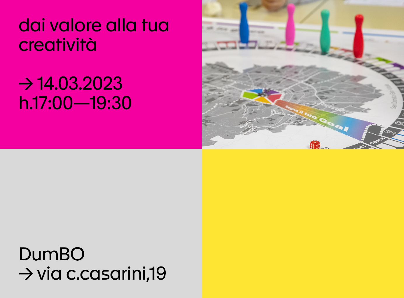 Dai valore alla tua creatività.