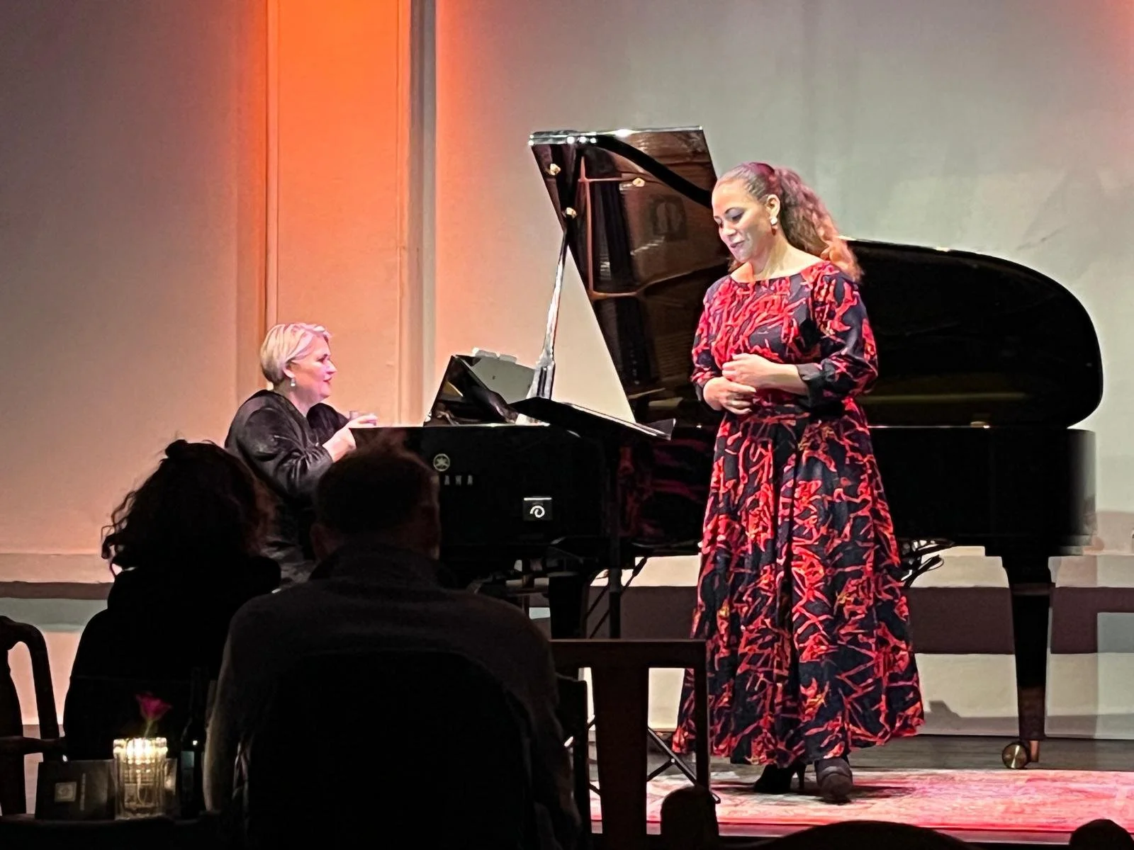 Singing for the sake of my soul, recital at Nordic Black Theater