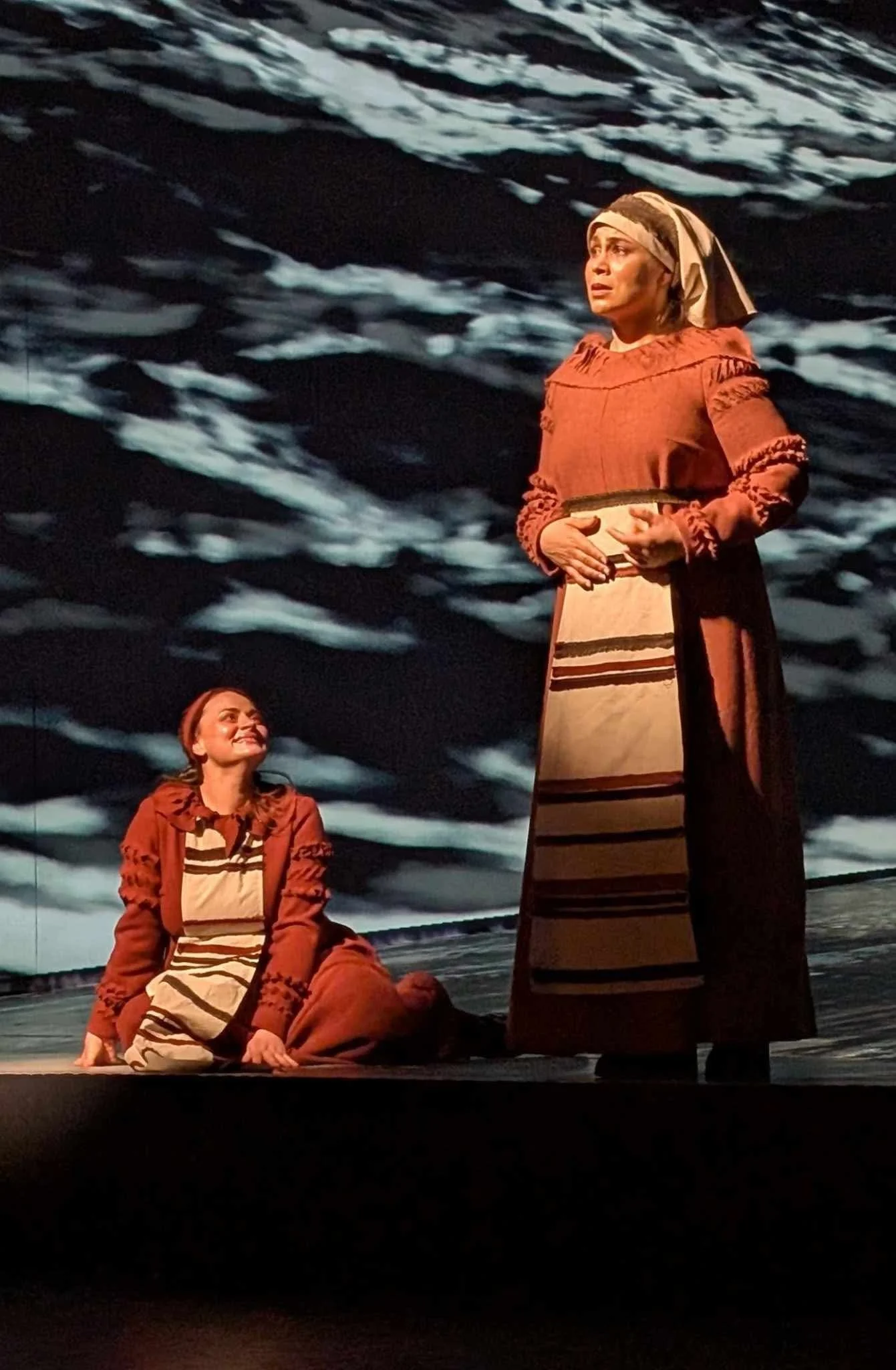 Mother in Hulda by C. Frank, with Ivi Karnezi as Hulda, Opera Lillehammer