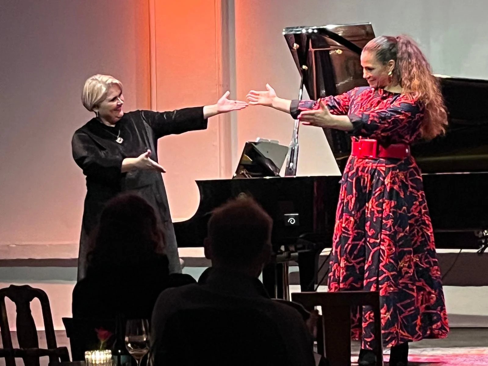 Singing for the sake of my soul, recital at Nordic Black Theater