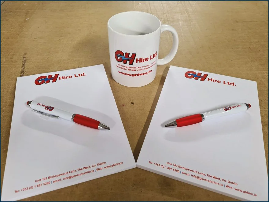 Mugs, Pens and Pads